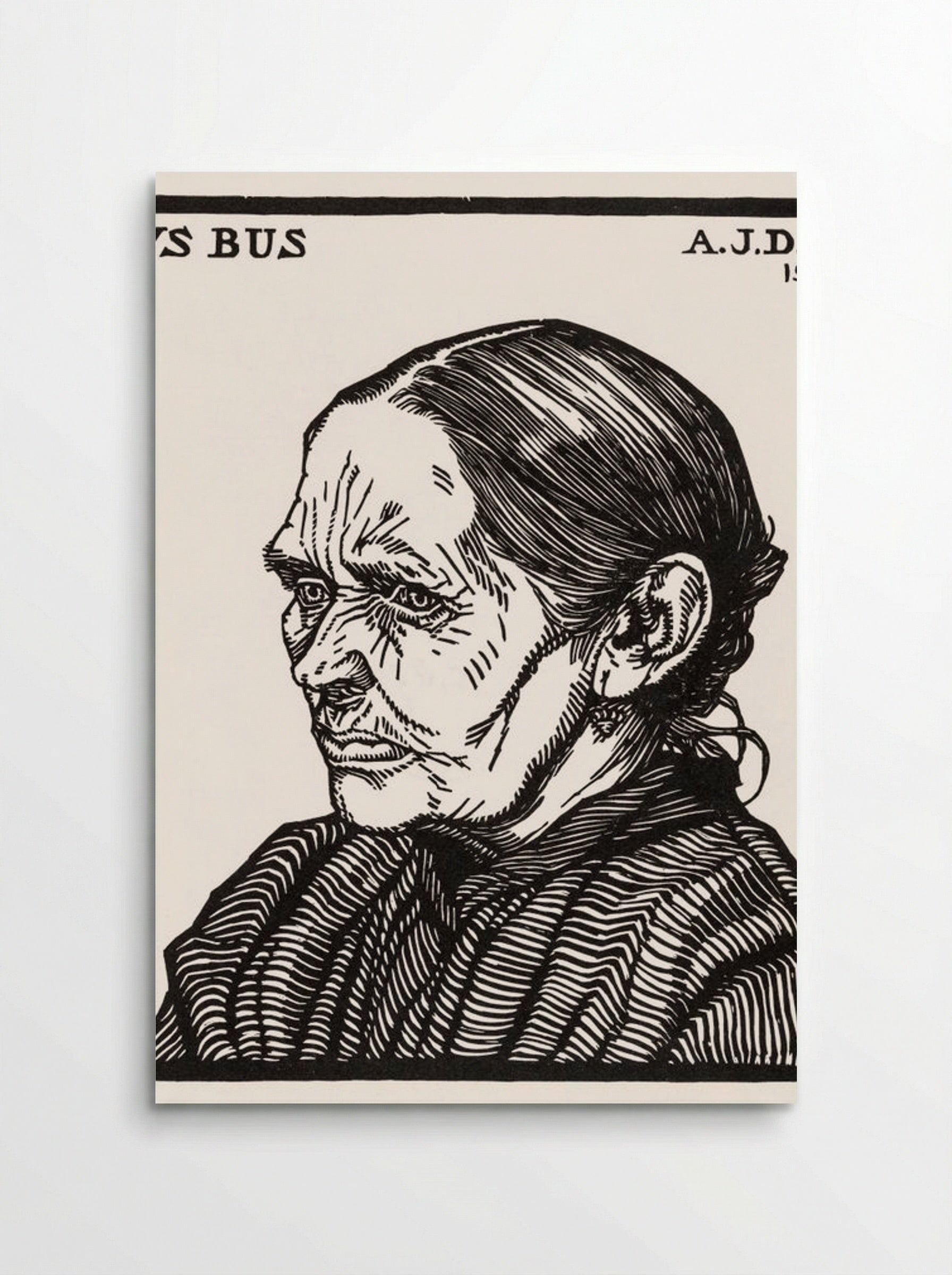 Portrait of Lijs Bus - Julie de Graag - Poster