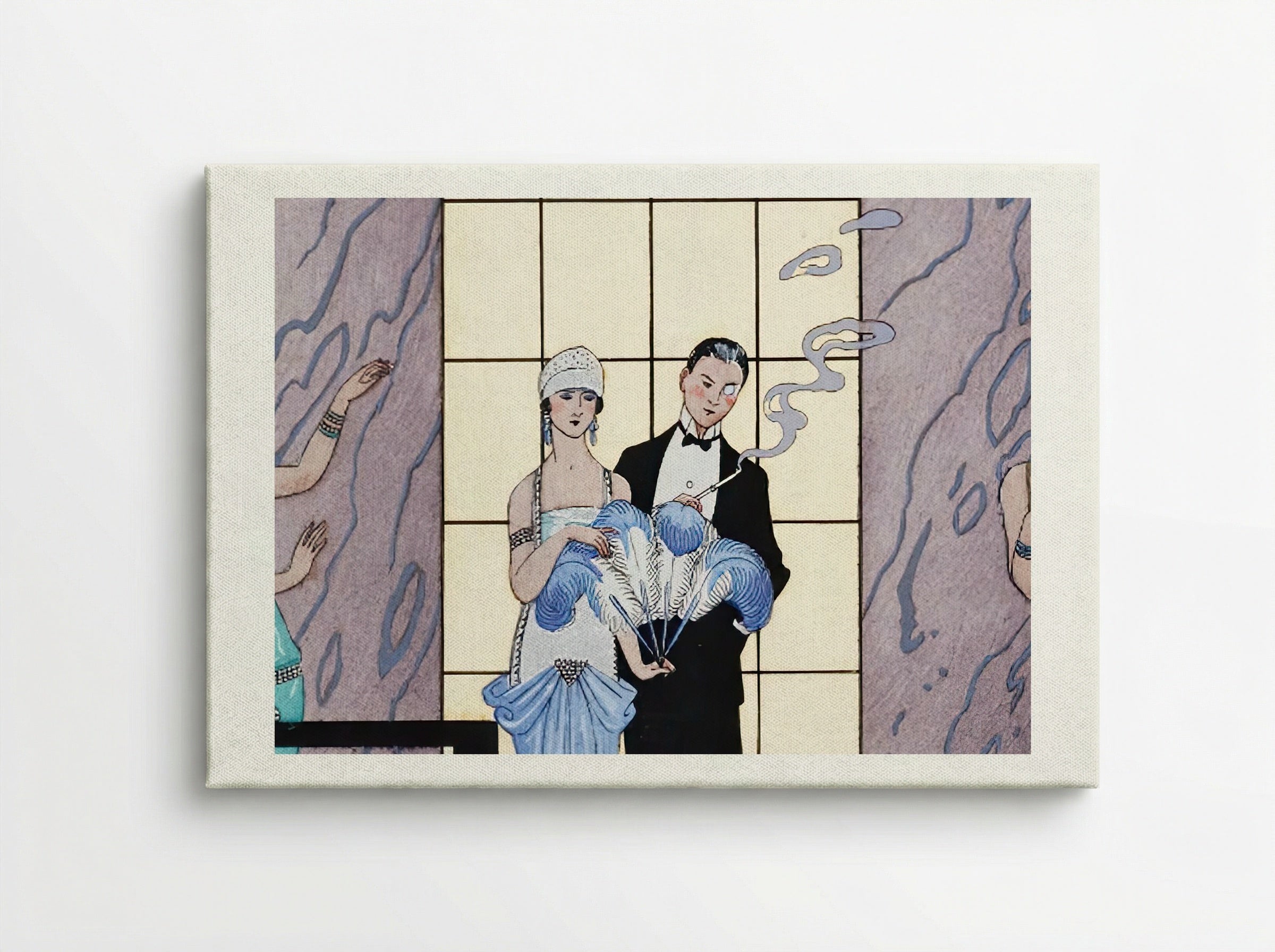 Au Revoir - George Barbier - Canvas