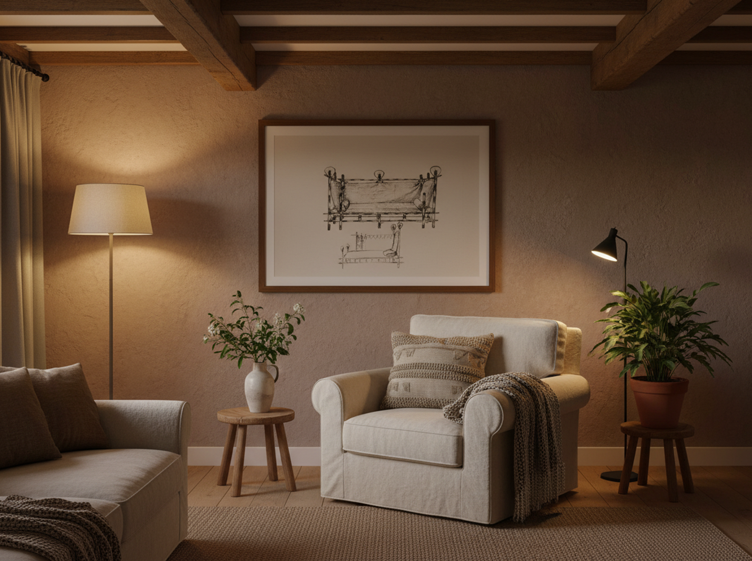 Two Designs for a Sofa - William Morris - Lifestyle