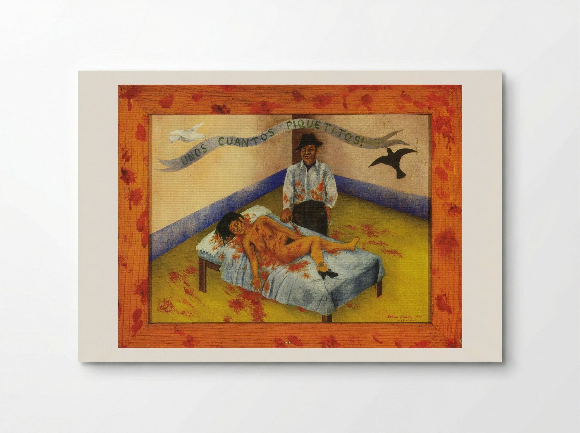 Unos Cuantos Piquetitos (A Few Small Nips) - Frida Kahlo - Poster