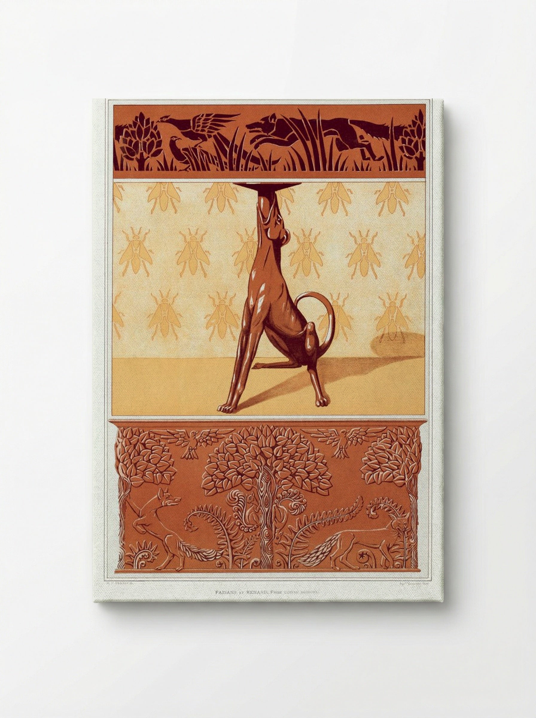 L'Animal dans la Décoration, Plate 26 - Fine Art Print - Canvas