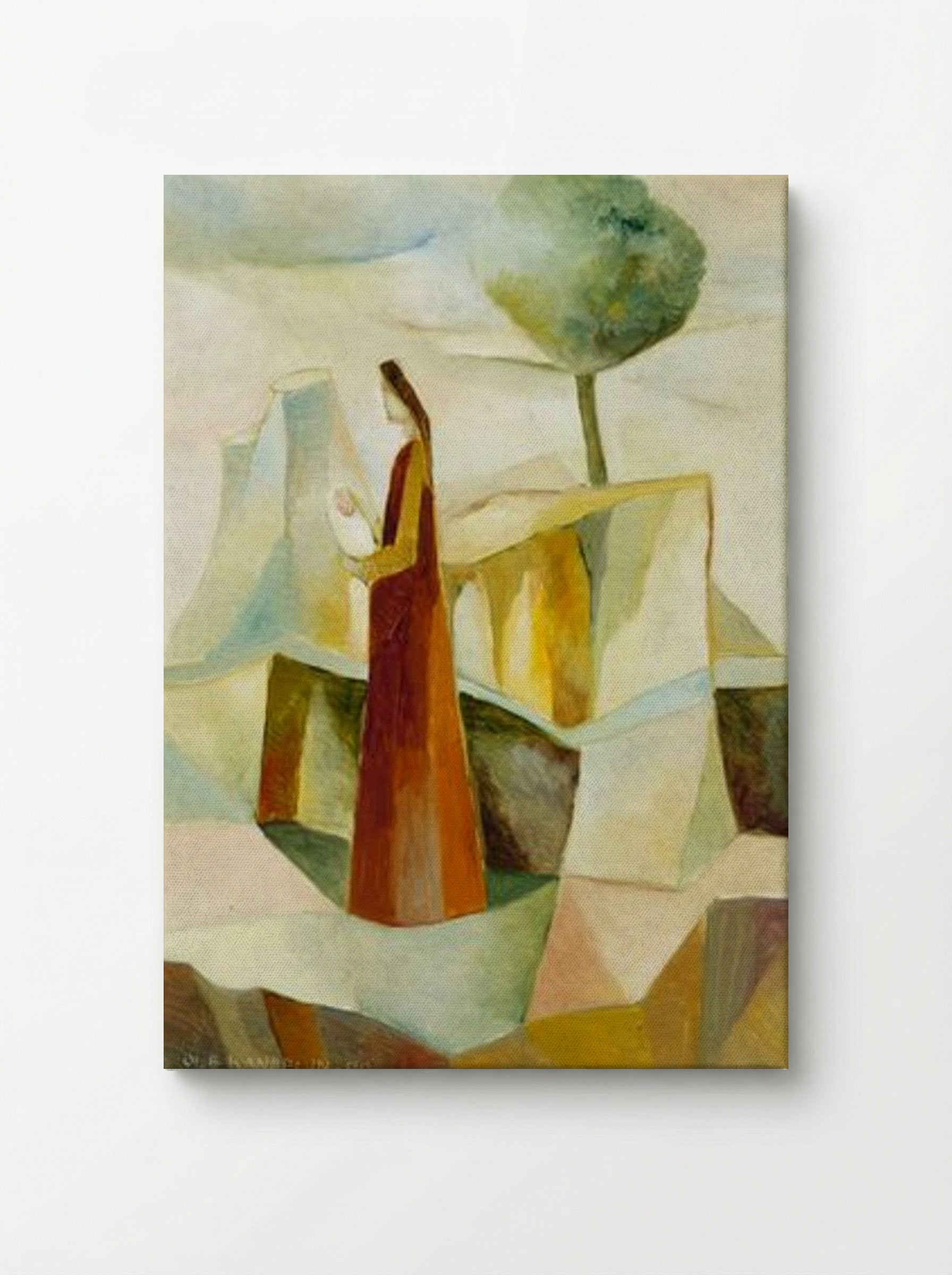 Mary and the Infant Jesus - Ole Kandelin - Canvas