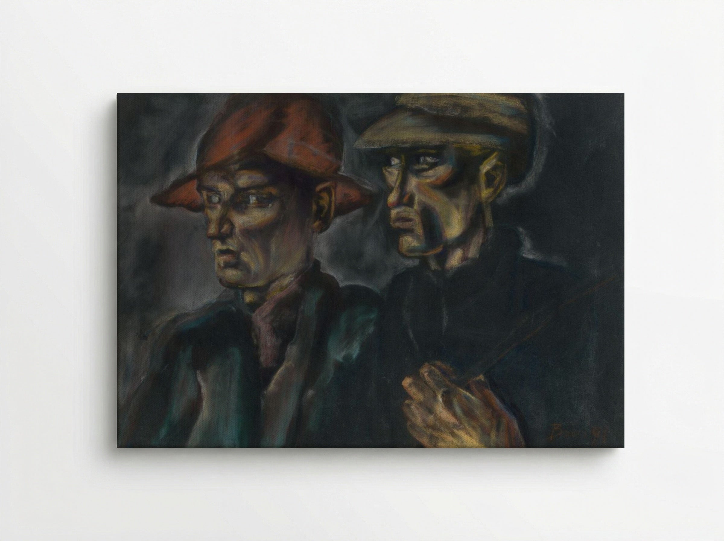 Tramps - Konstantin Bauer - Canvas