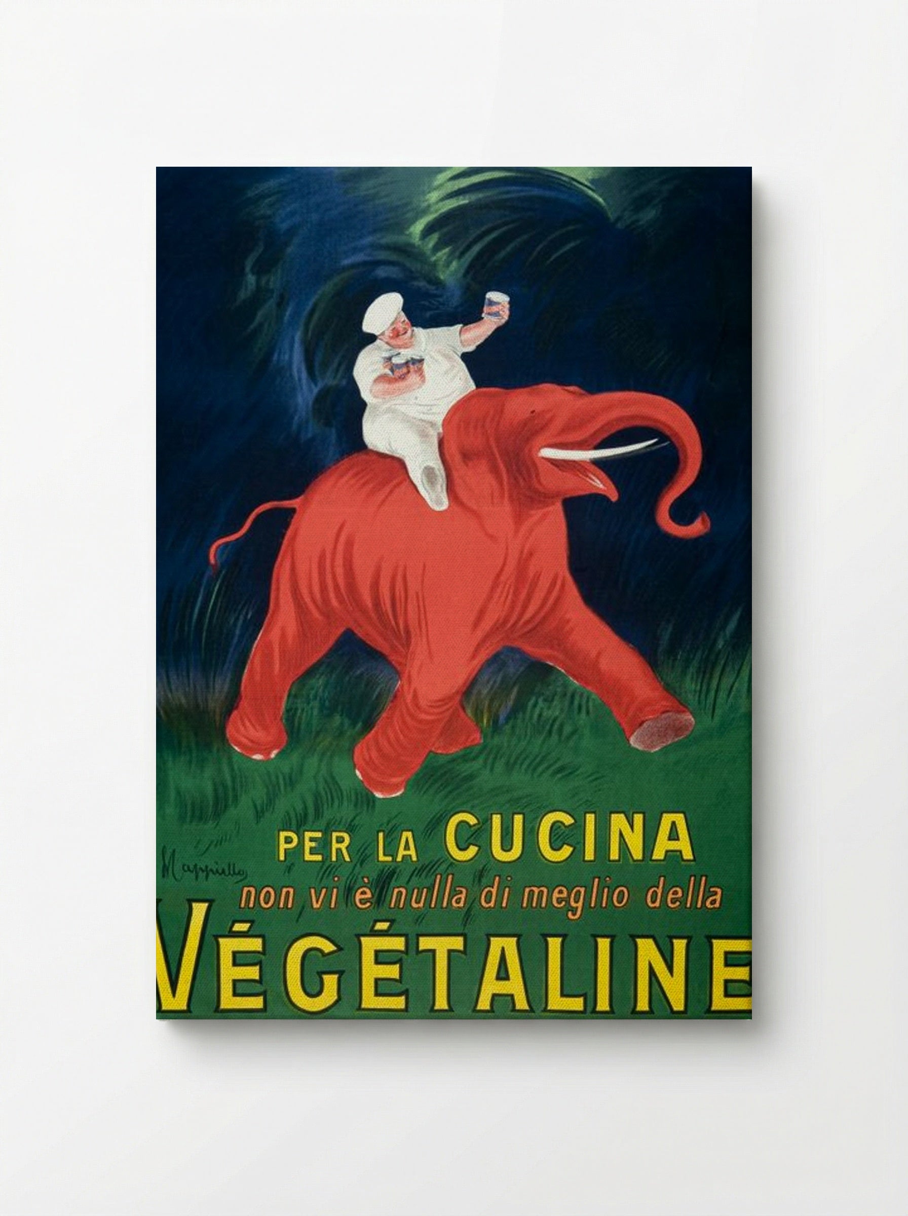 Vegetaline - Leonetto Cappiello - Canvas