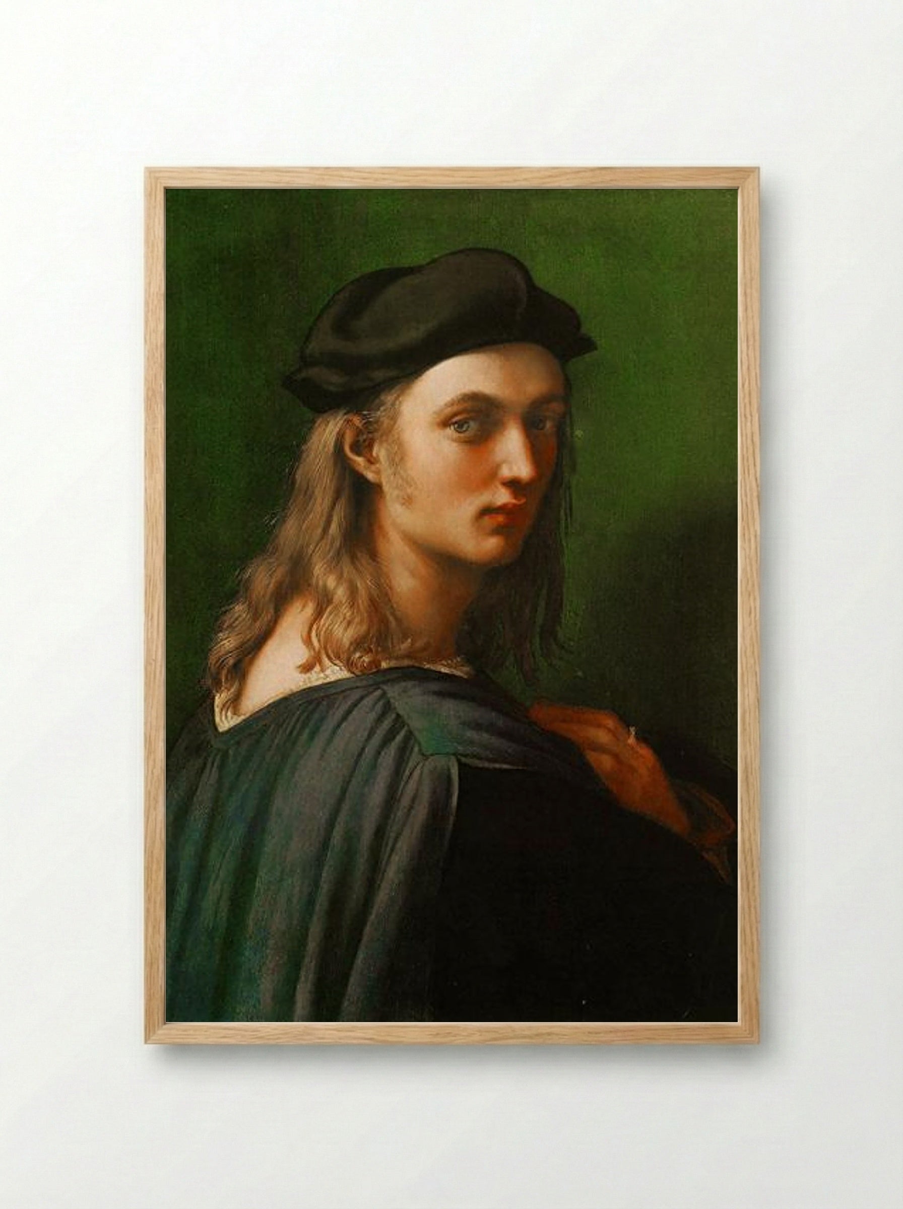 Portrait of Bindo Altoviti - Raphael - Framed Print Wood