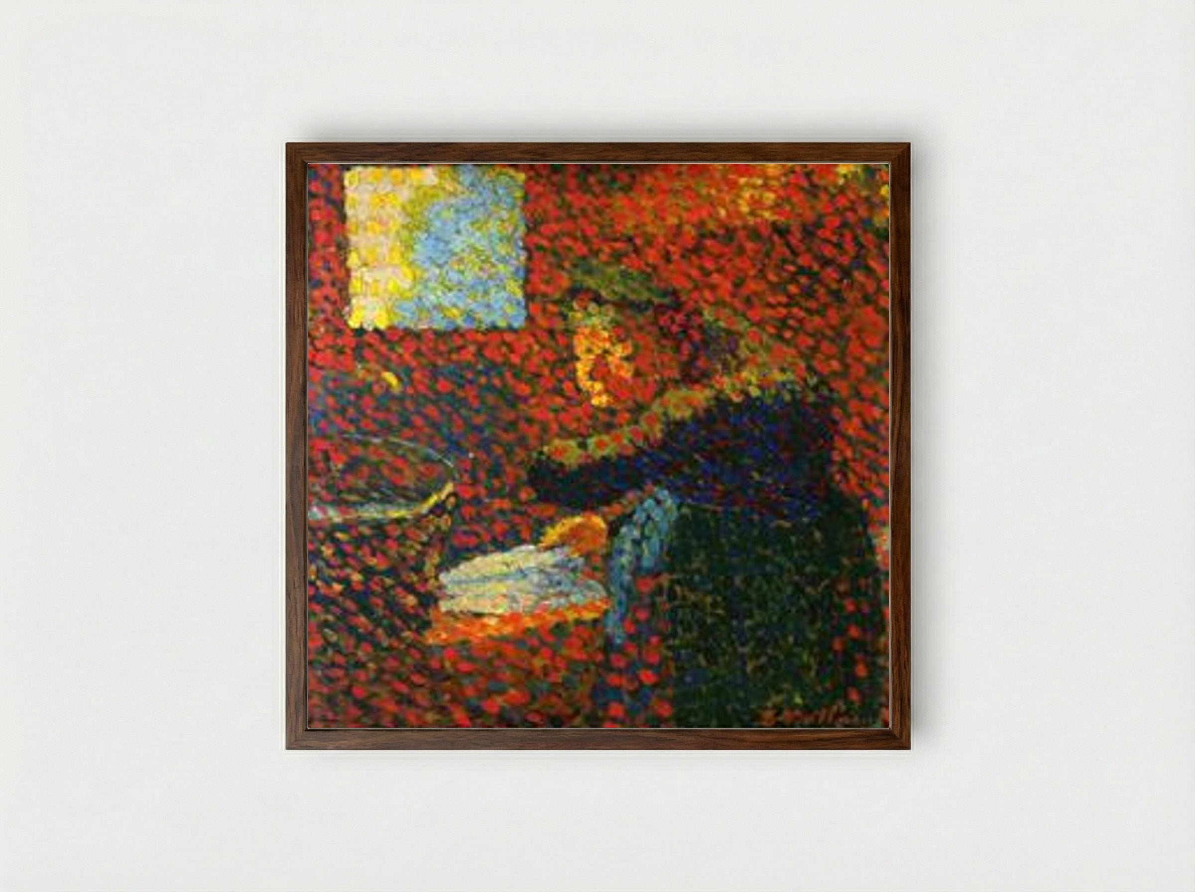 My Grandmother - Édouard Vuillard - Framed Print Dark Wood