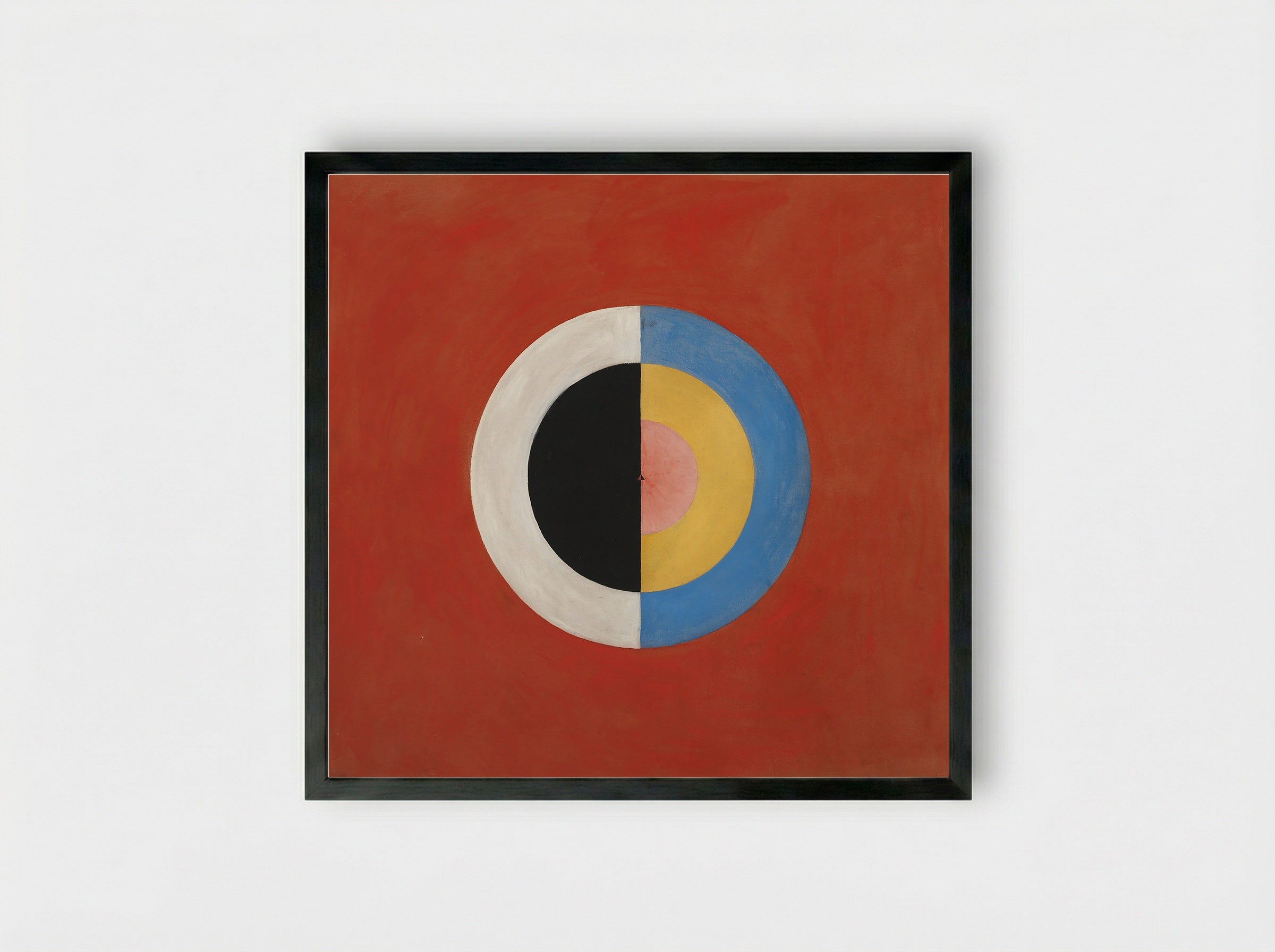 The Swan, No. 17 - Hilma af Klint - Framed Print Black
