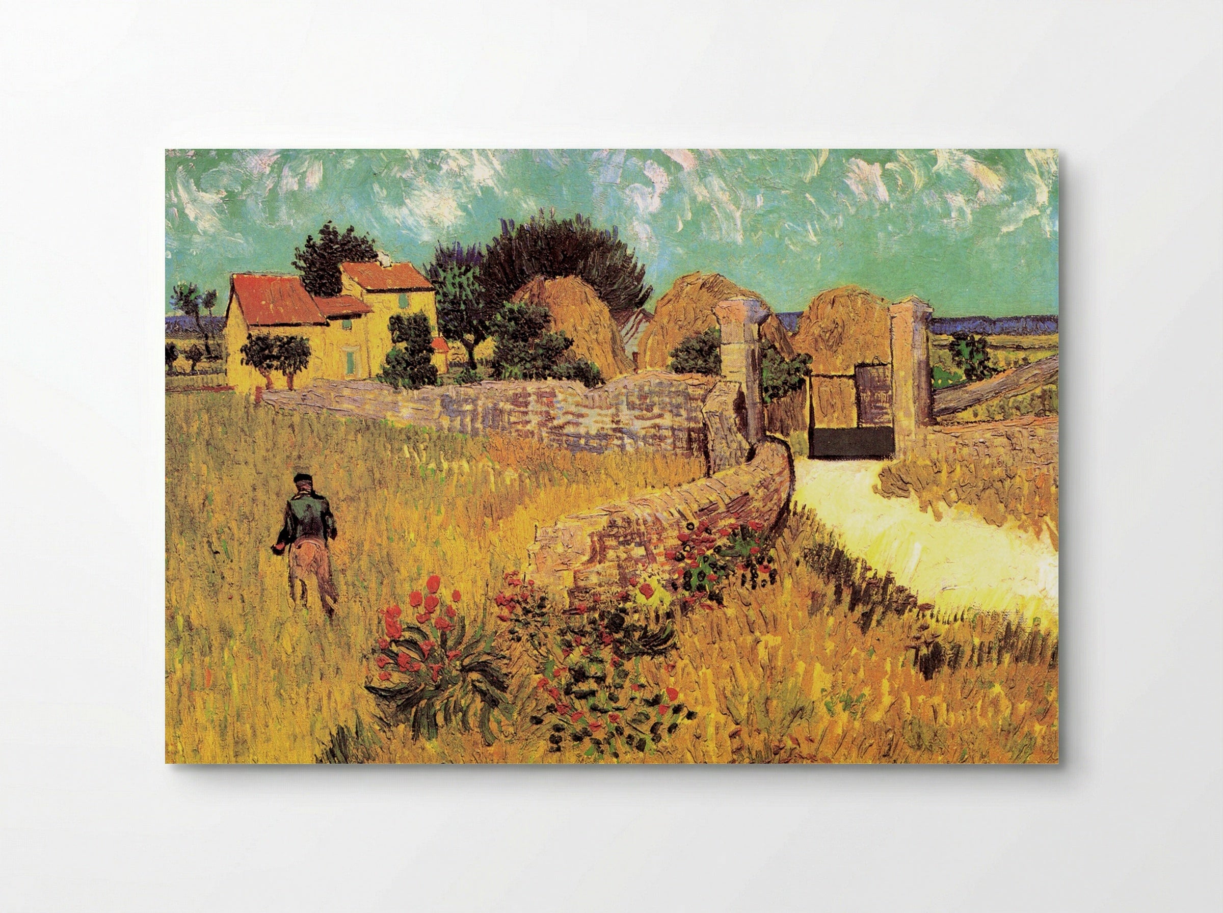 Farmhouse in Provence - Vincent van Gogh - Poster