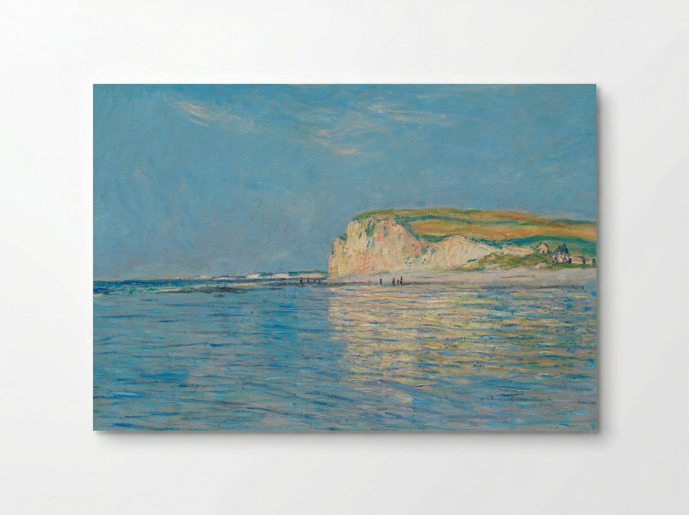 Low Tide at Pourville, near Dieppe - Claude Monet - Poster