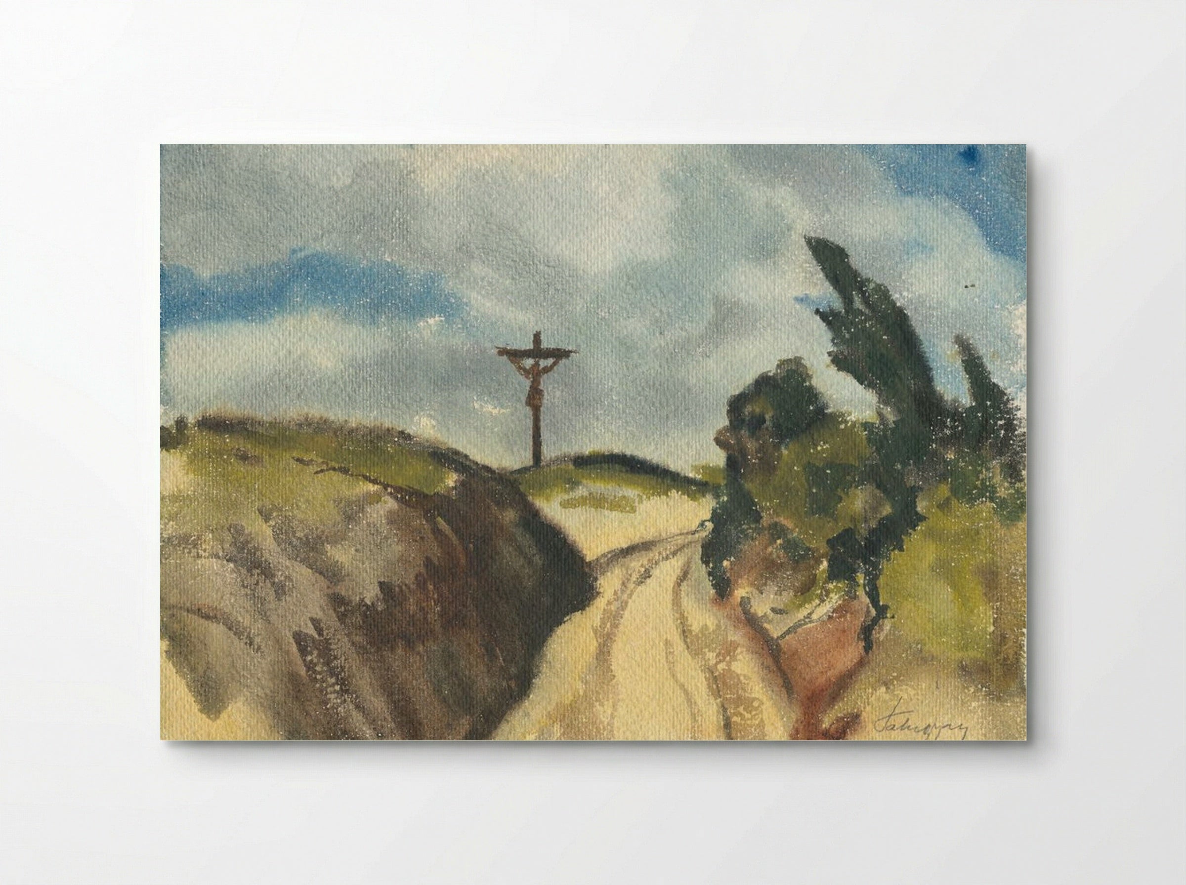 Deep Road - Zolo Palugyay - Poster