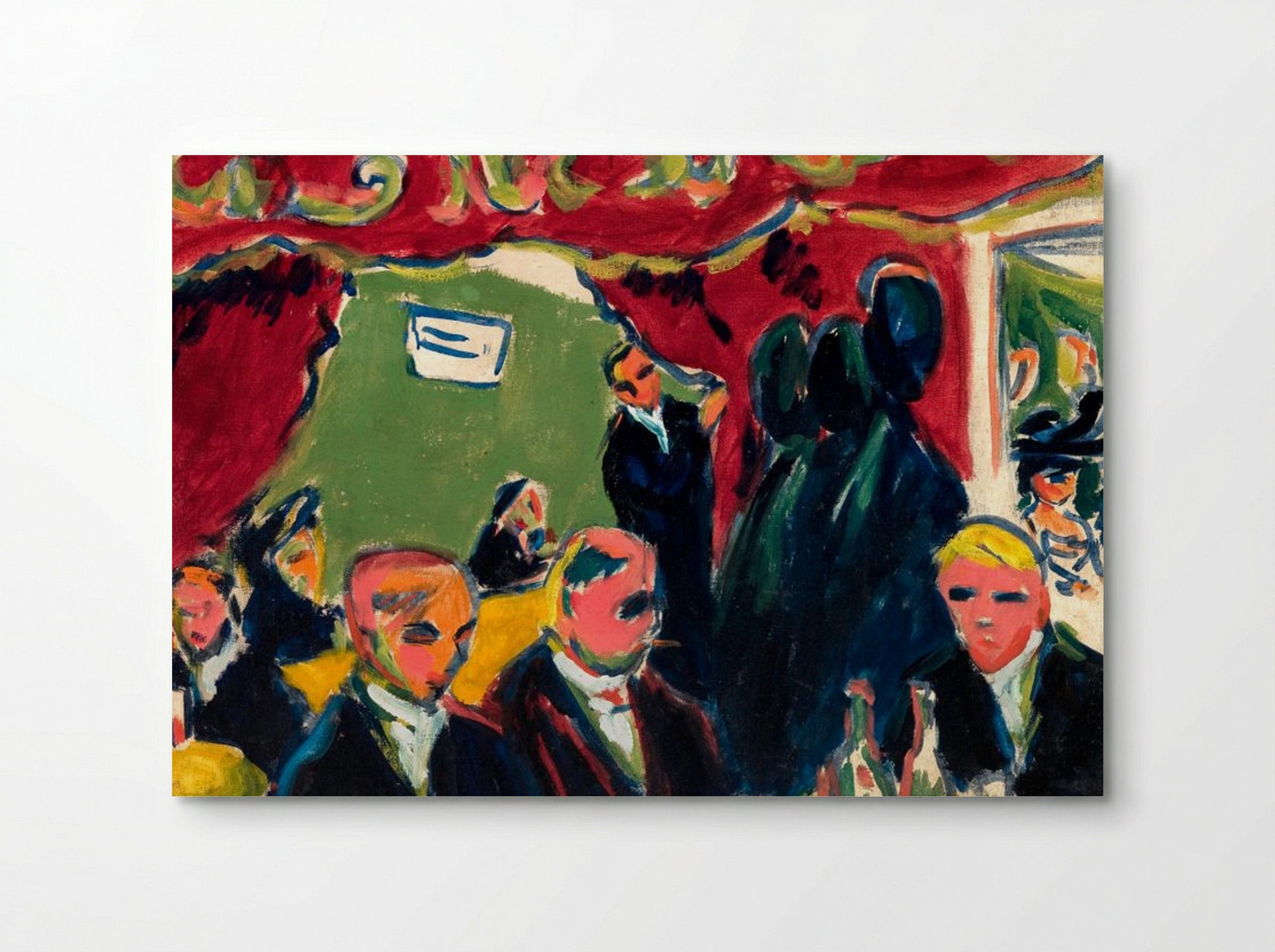 In the Tavern - Ernst Ludwig Kirchner - Poster