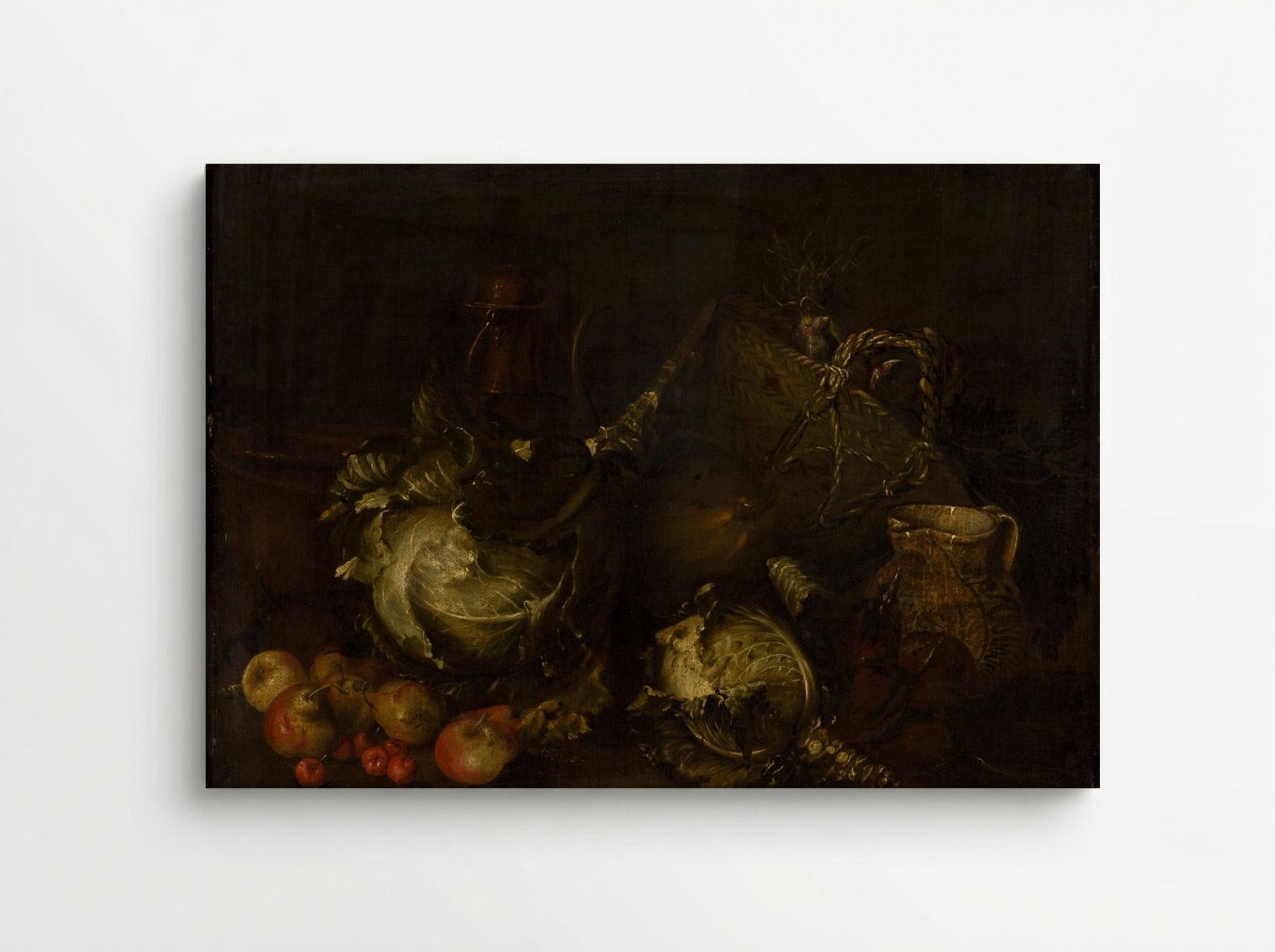 Still Life with Vegetables and Fruit - Fine Art Print - Canvas