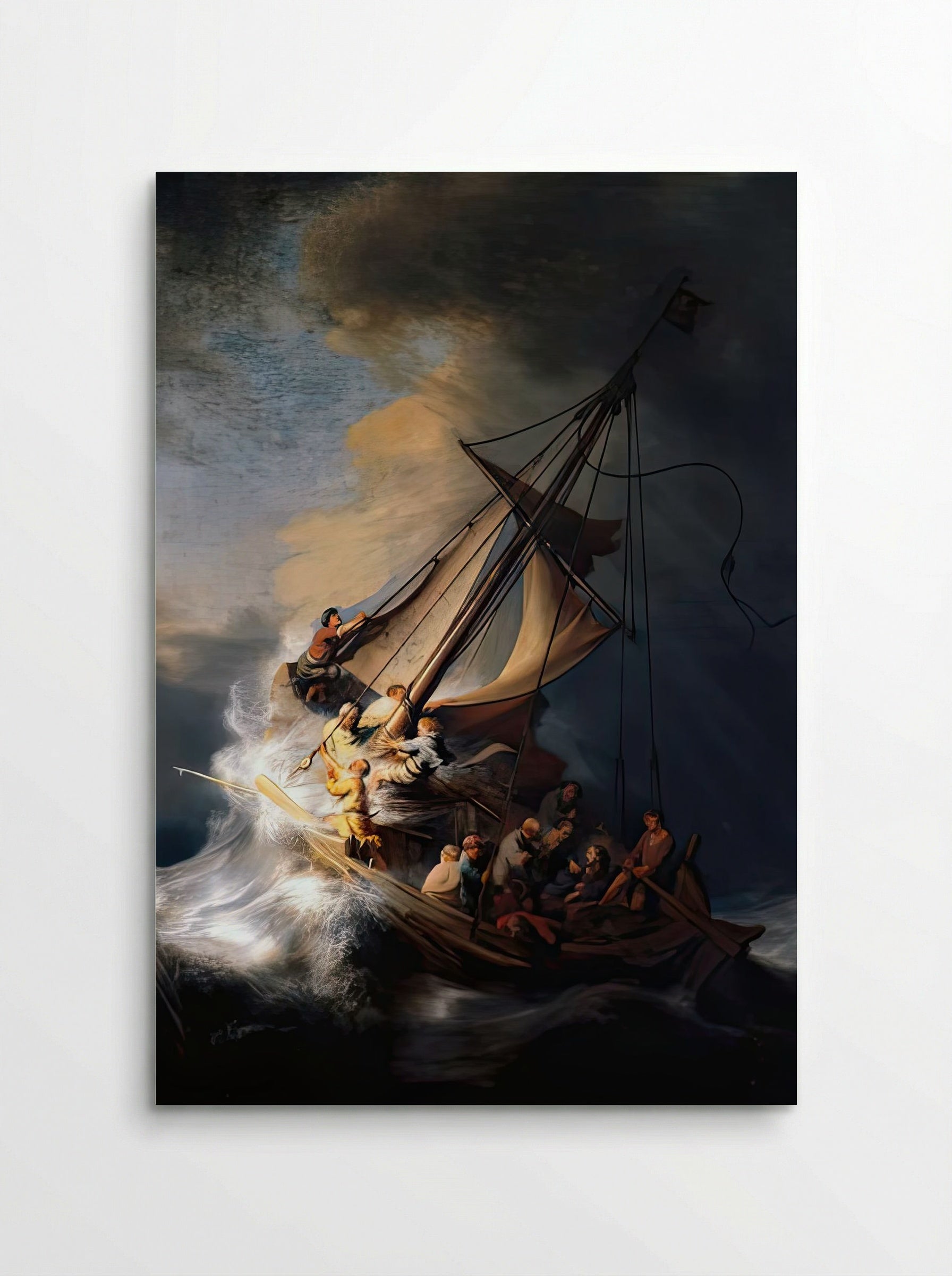 The Storm on the Sea of Galilee - Rembrandt van Rijn - The Storm on the Sea of Galilee_Poster_CompositorV1_1769815684290