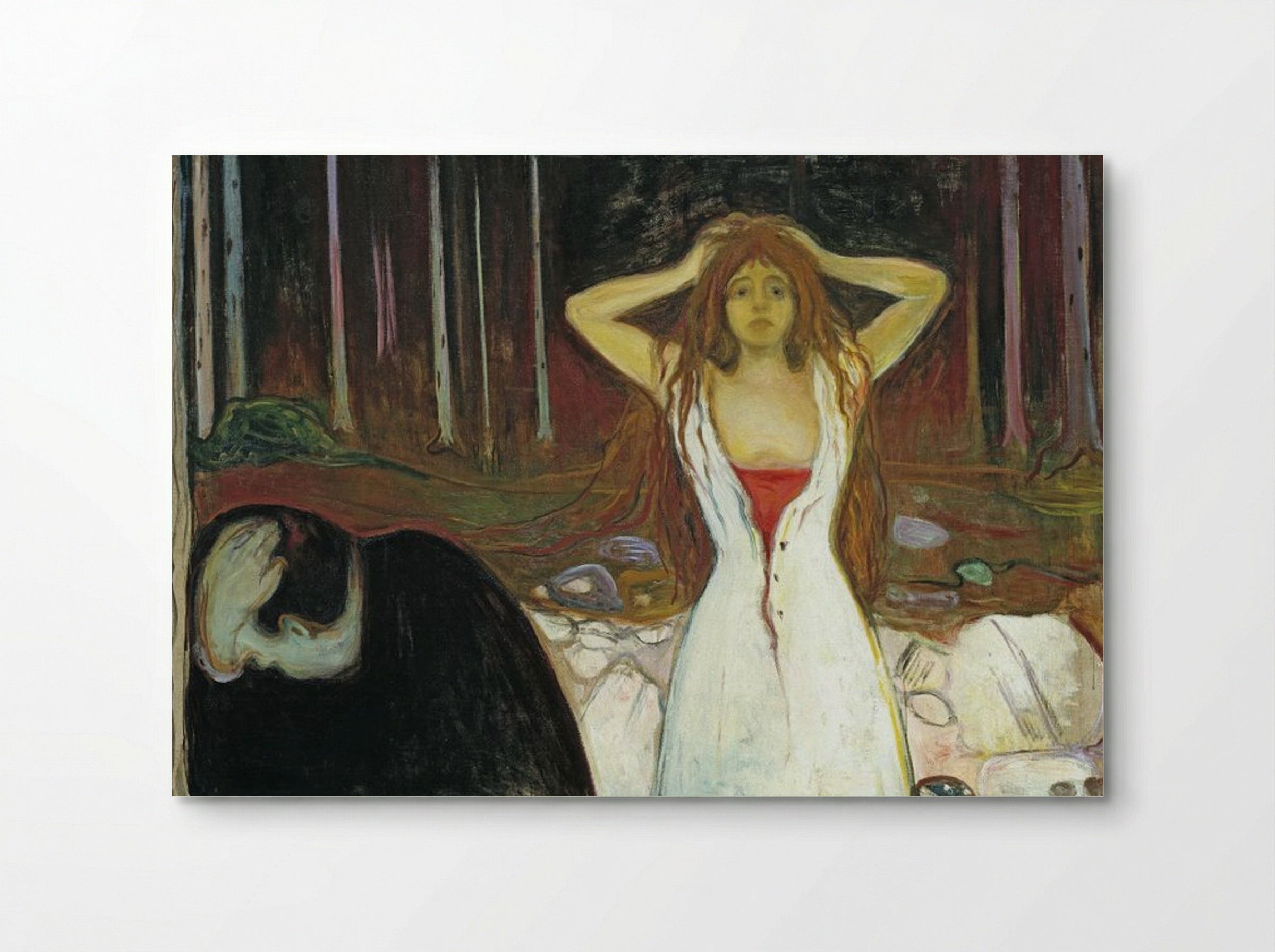 Ashes - Edvard Munch - Poster