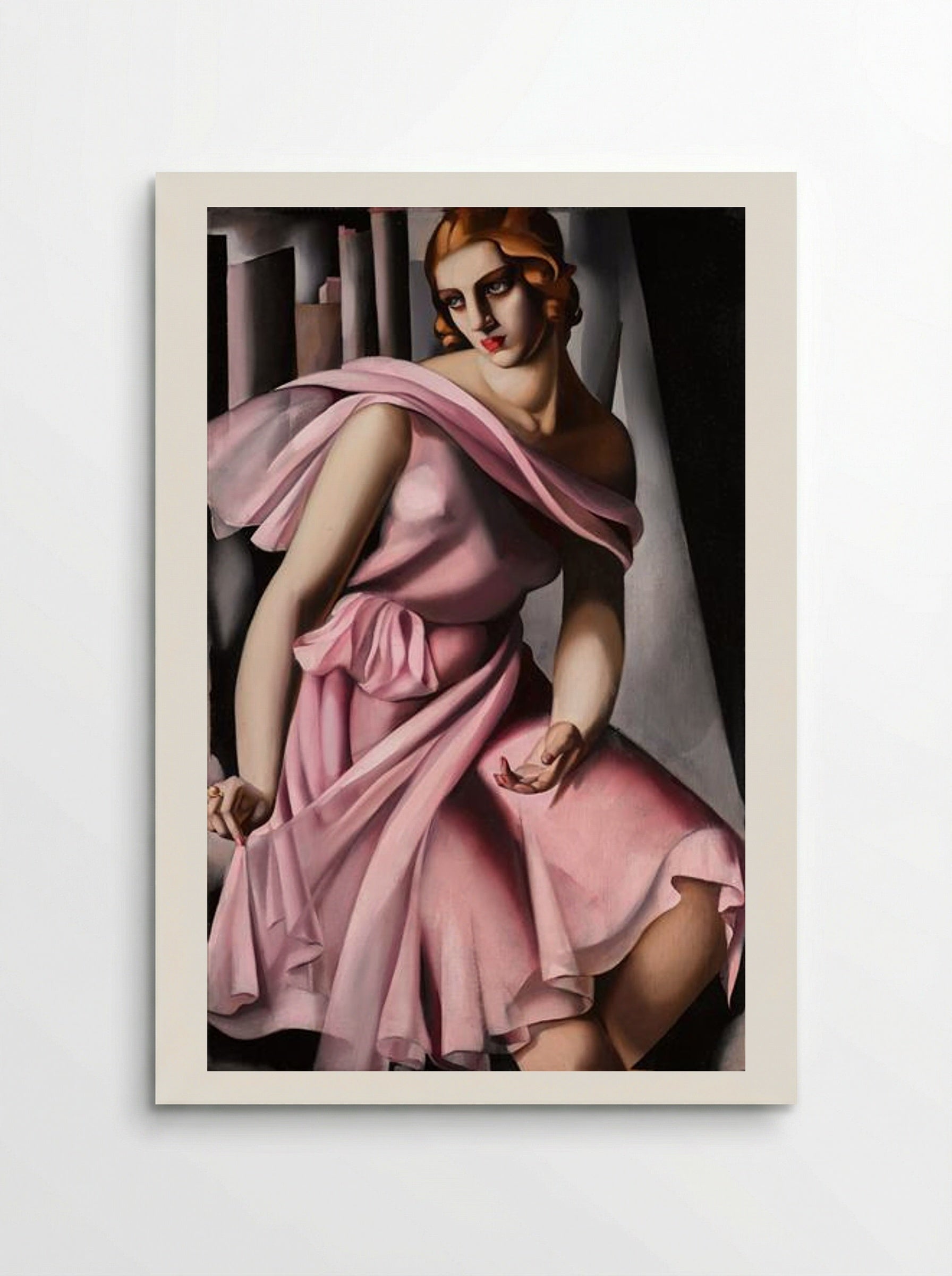 Portrait of Romana de La Salle - Tamara de Lempicka - Poster