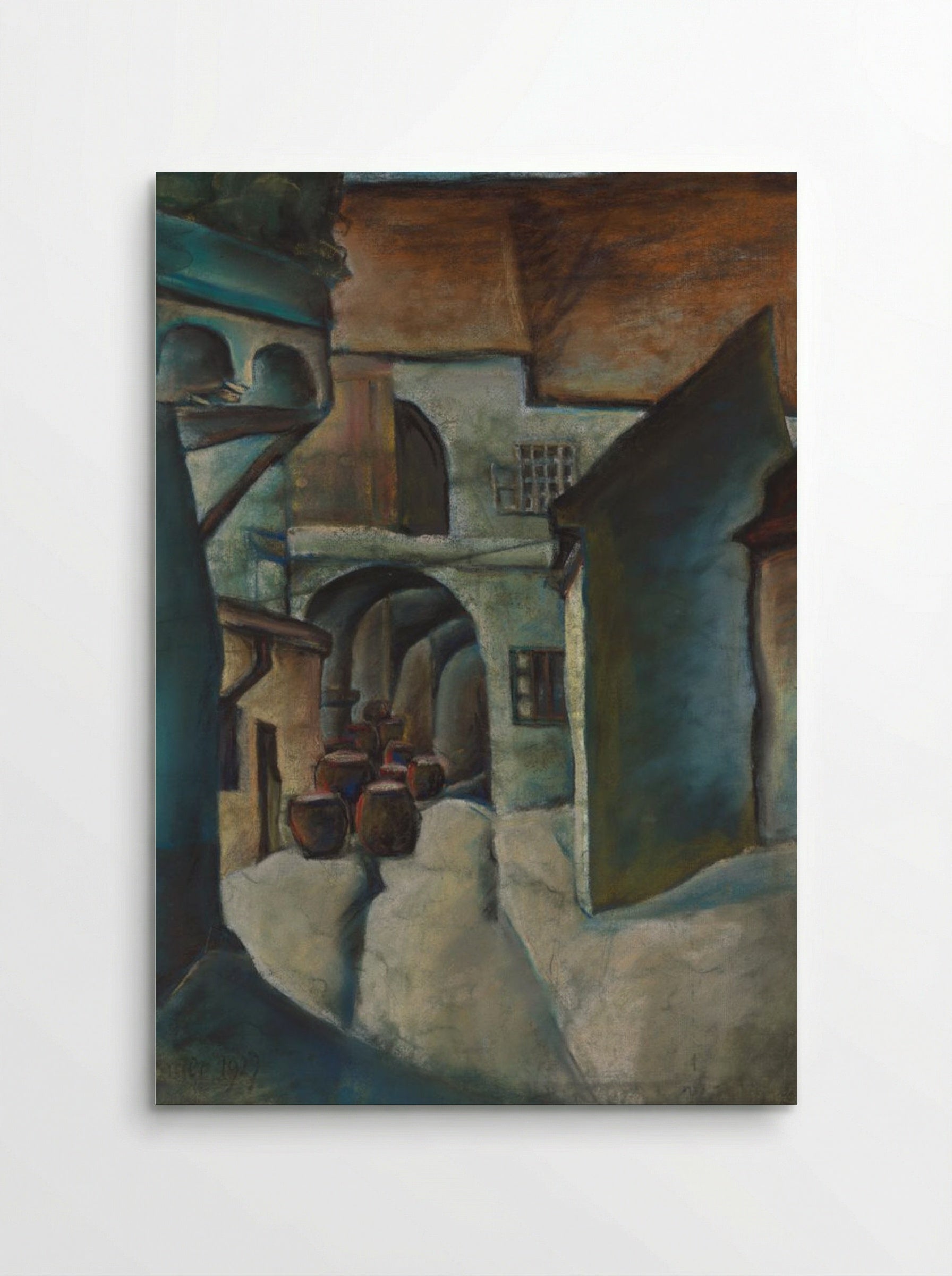 Kositsky Yard - Konstantin Bauer - Poster