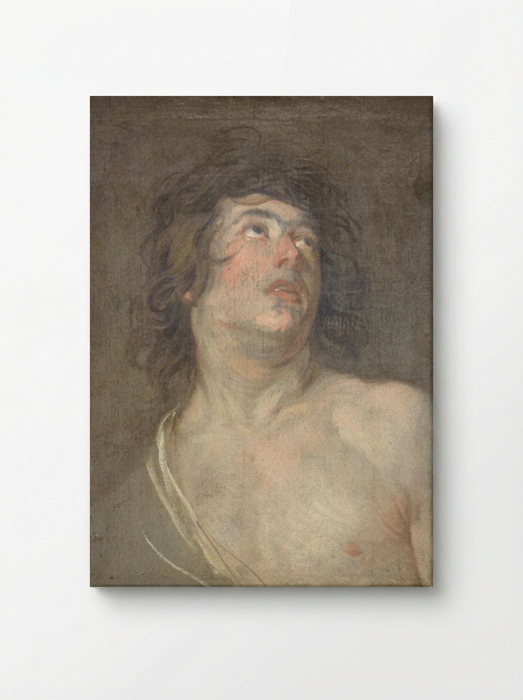 Study for Saint Sebastian - Anthony van Dyck - Canvas