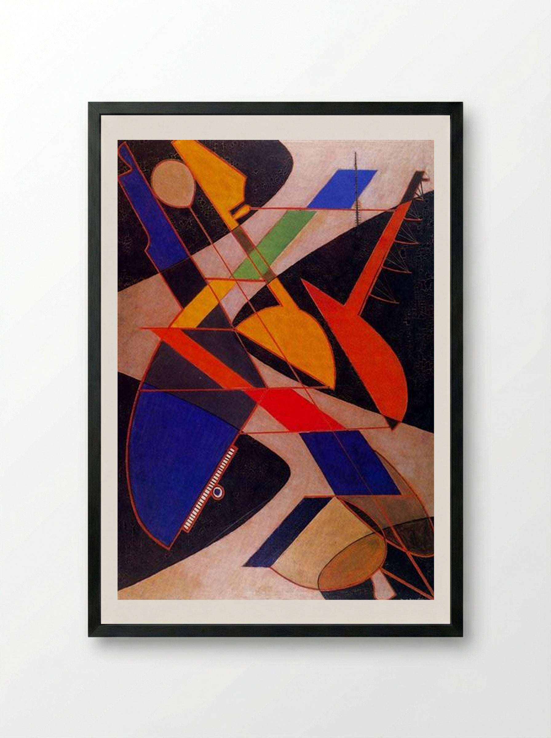Orquesta Sinfonica - Man Ray - Framed Print Black
