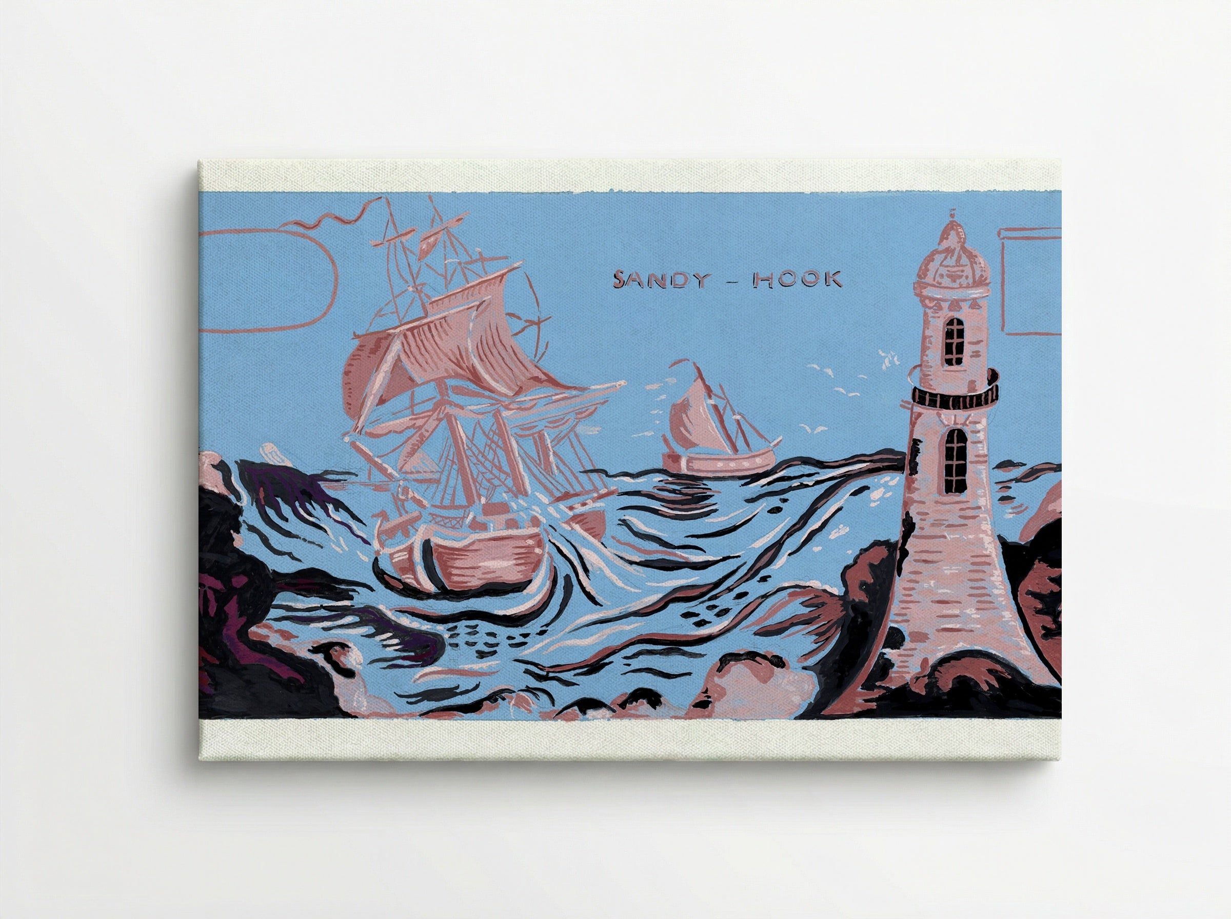 Bandbox Design: Sandy Hook - Selma Sandler - Canvas