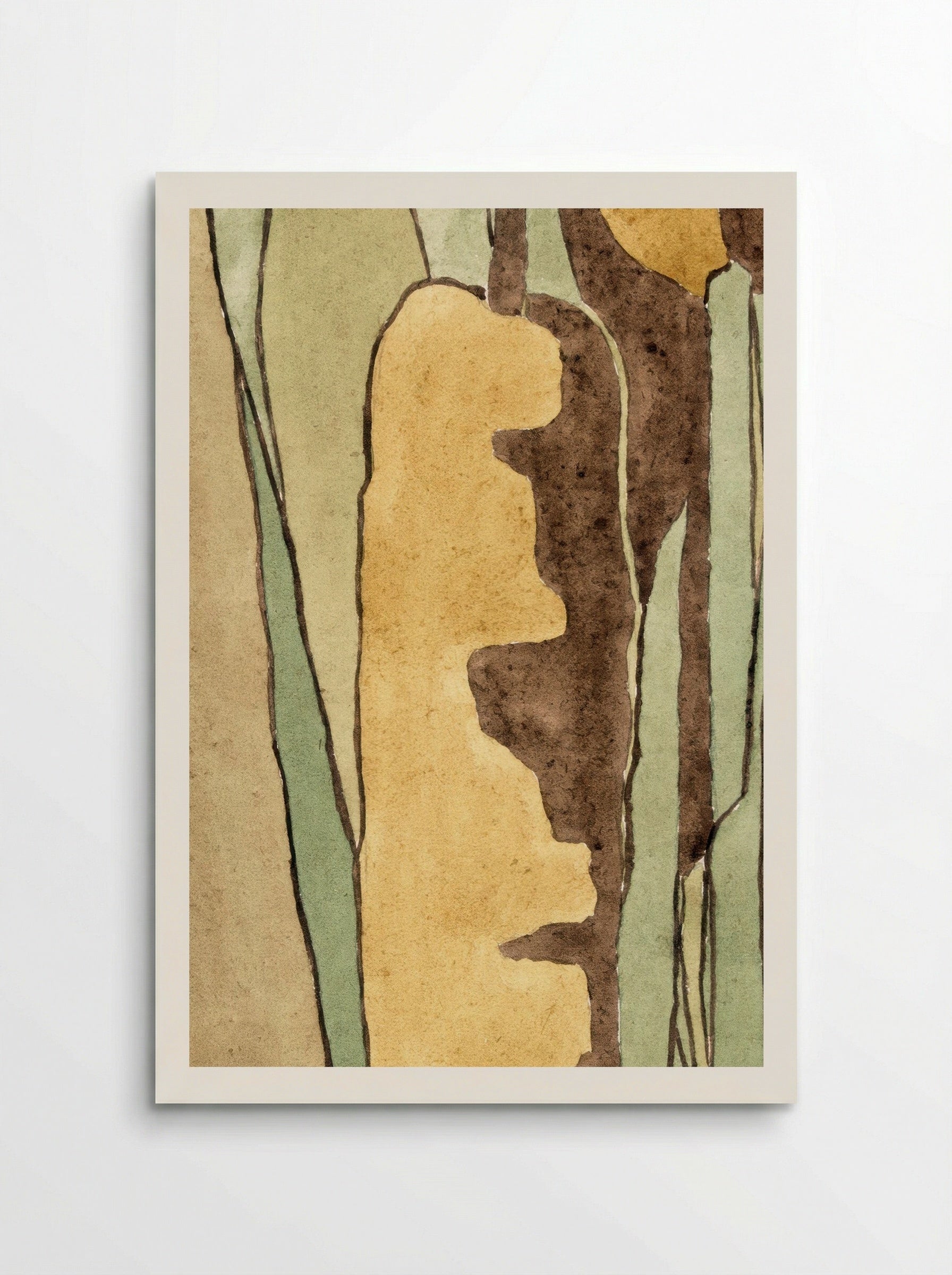 Cattail (1915) - Hannah Borger Overbeck - Poster