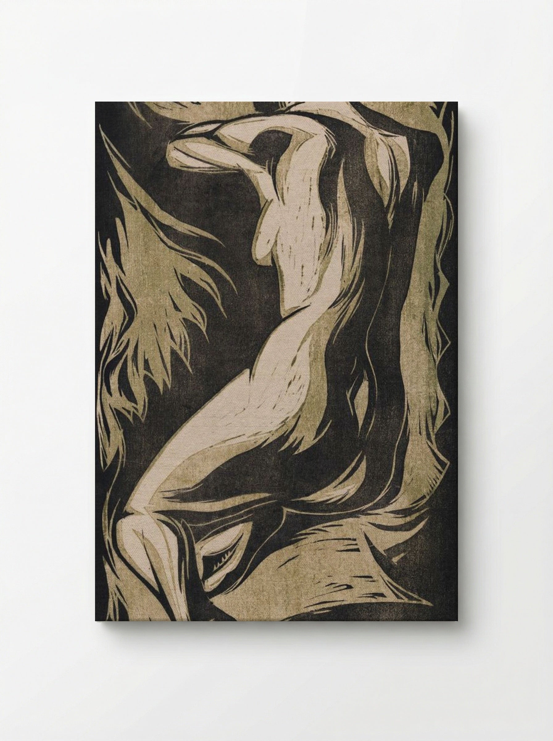 Naakte vrouw (Nude Woman) - Meijer Bleekrode - Canvas