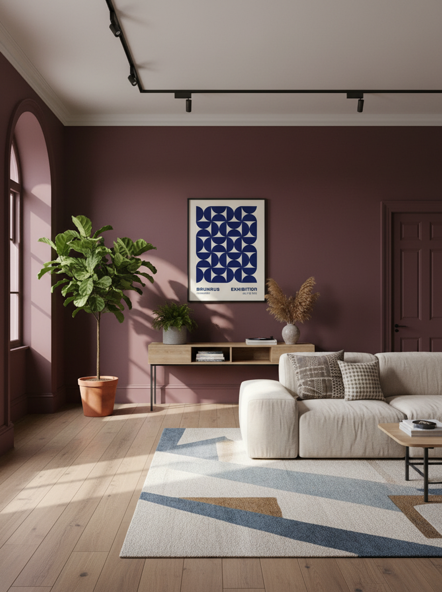 Bauhaus Modular Geometry - Blue Edition (1923 Frankfurt) - Lifestyle