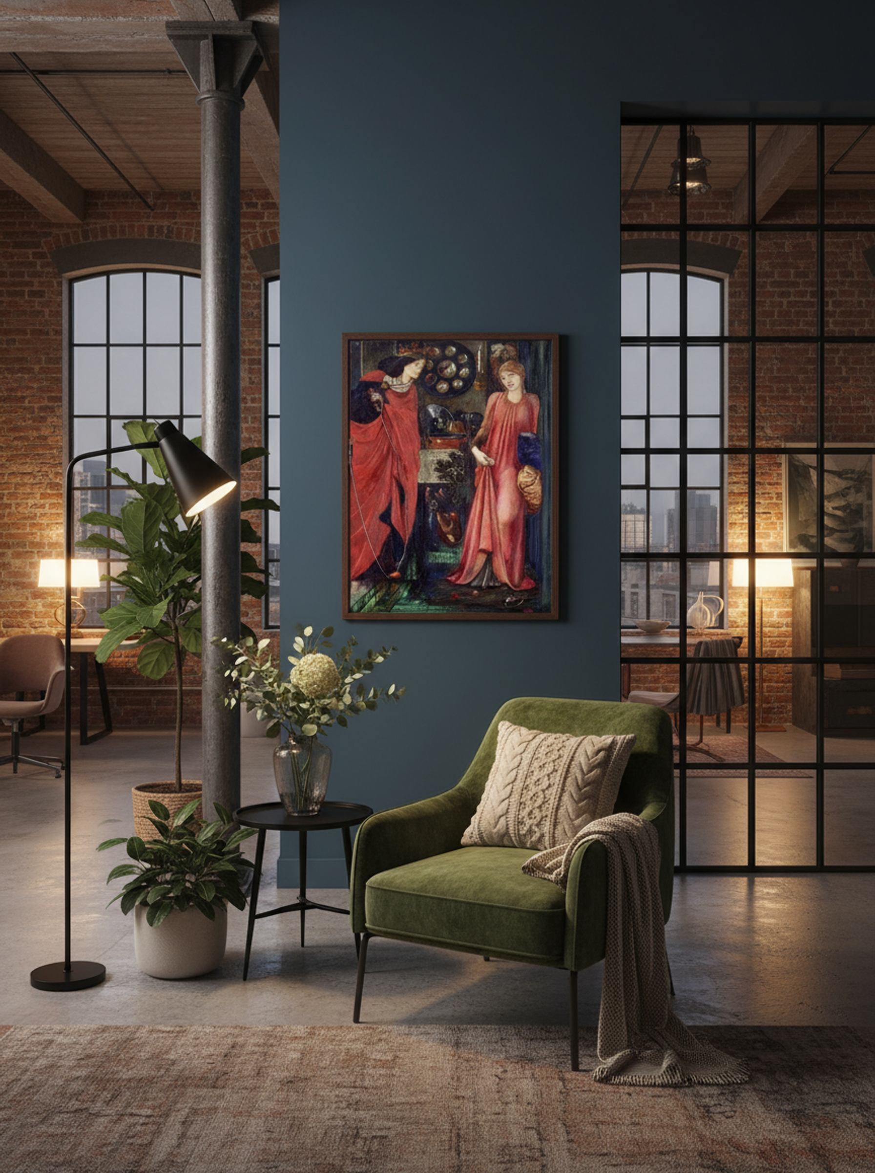 Fair Rosamund and Queen Eleanor - Edward Burne-Jones - Lifestyle