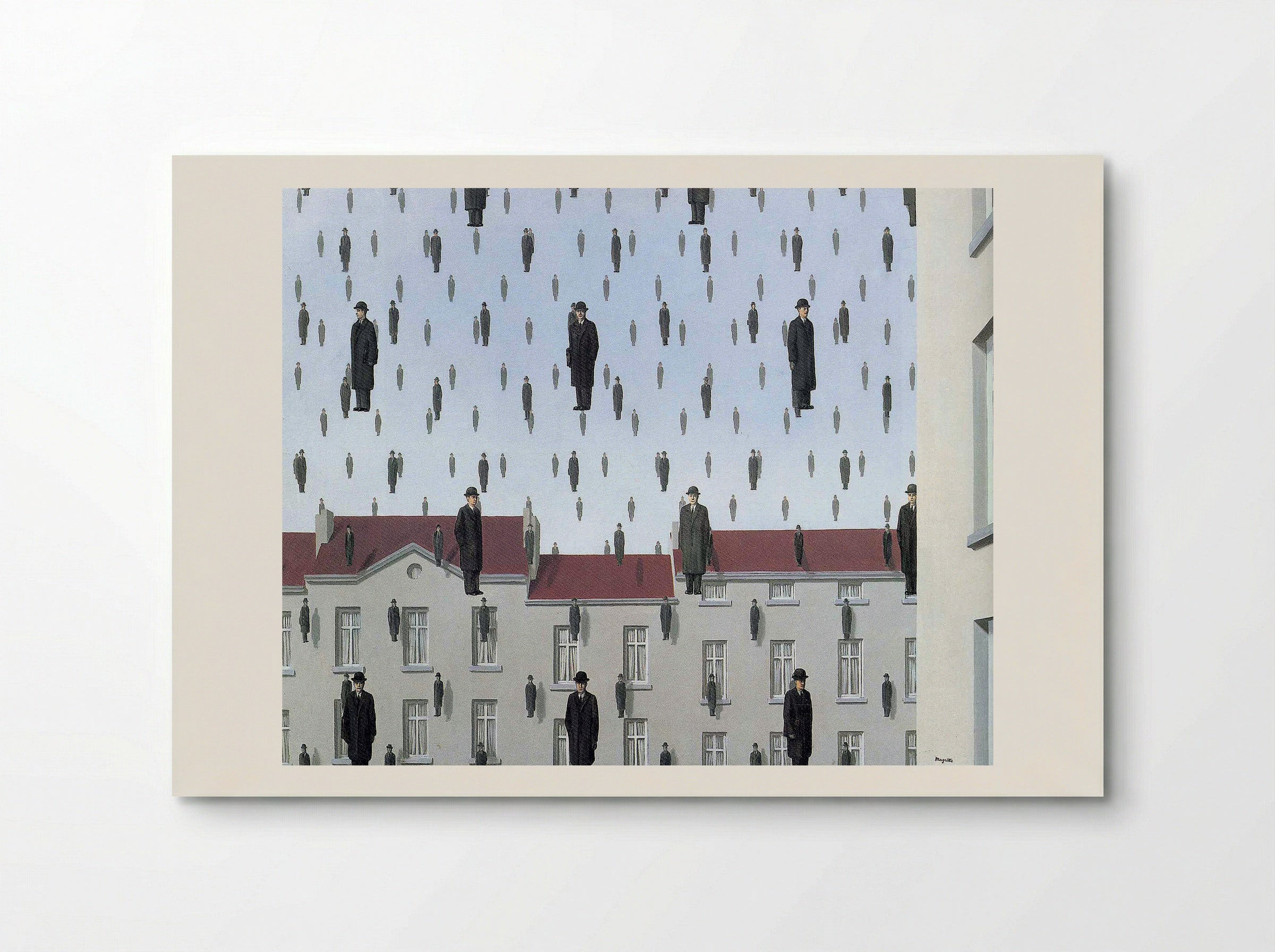 Golconda - René Magritte - Poster