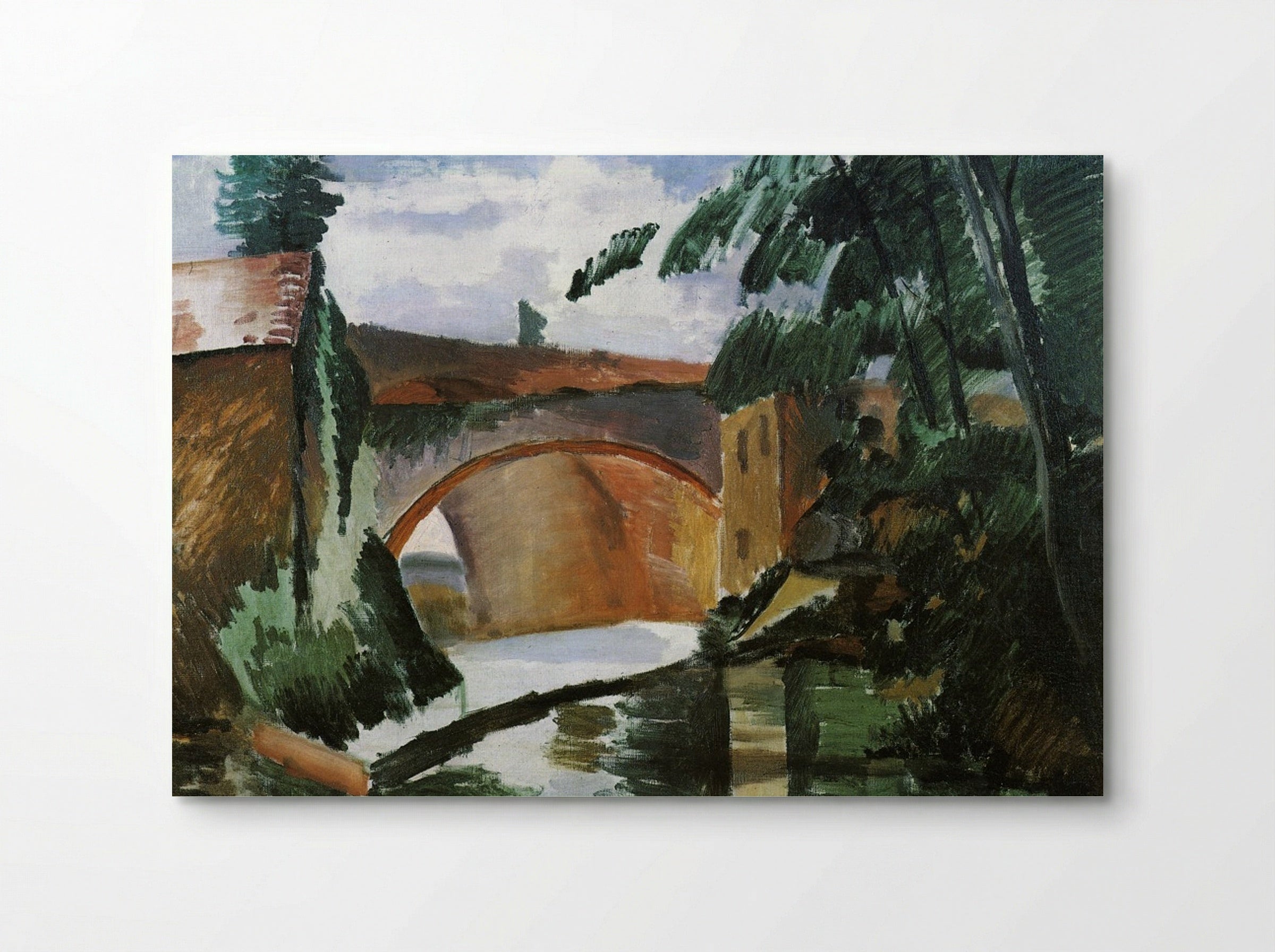 The Bridge at Maincy - Paul Cézanne - Poster