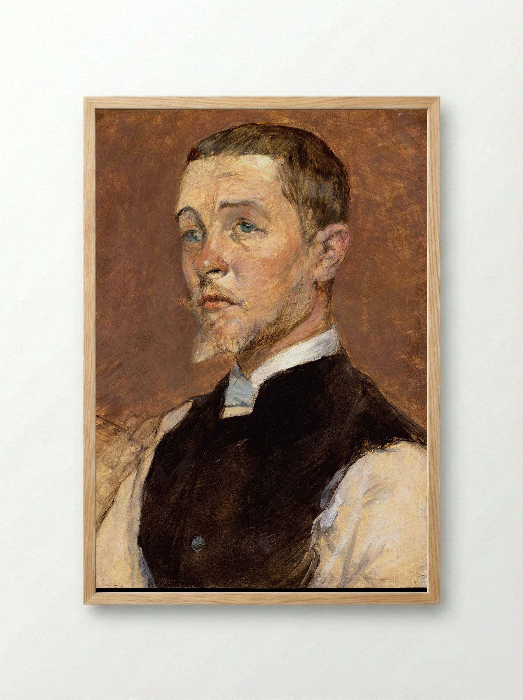 Albert Grenier (1858–1925) - Henri de Toulouse-Lautrec - Framed Print Wood