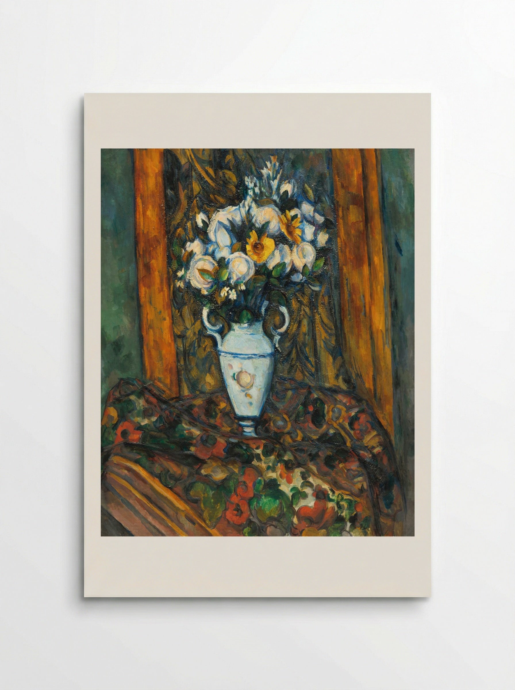 Vase of Flowers - Paul Cézanne - Poster