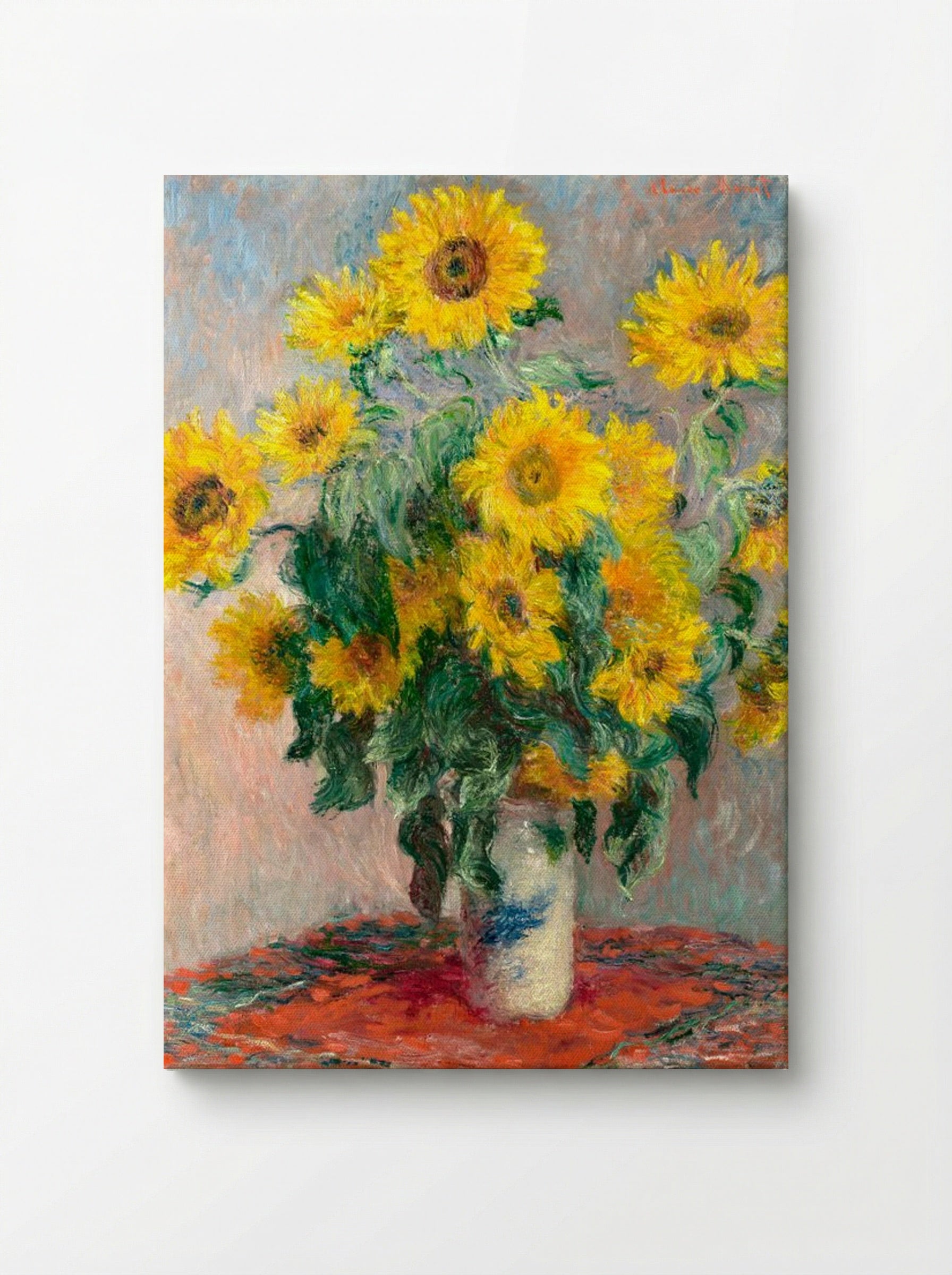 Bouquet of Sunflowers - Claude Monet - Canvas
