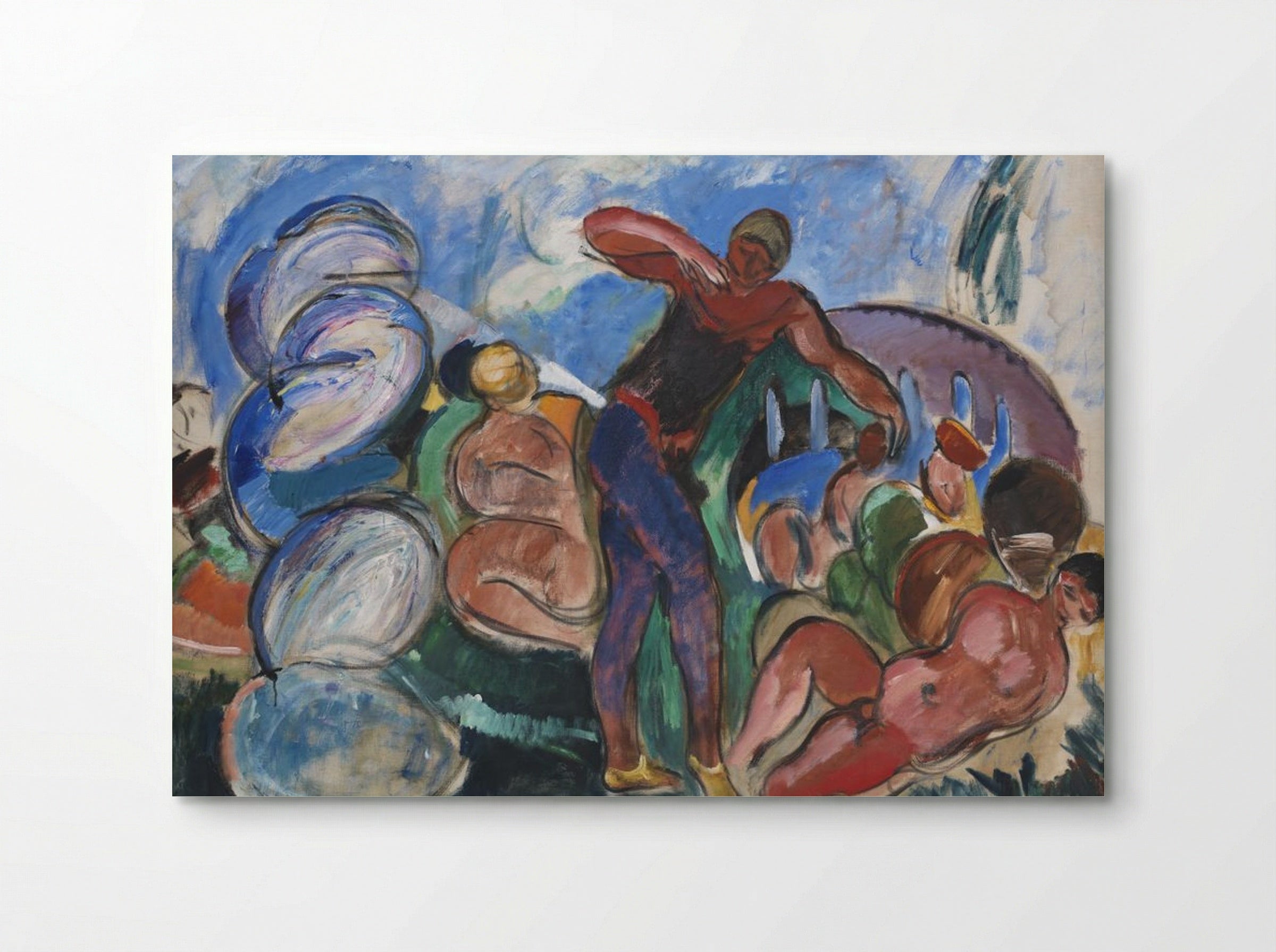 Composition with Figures - Jens Adolf Jerichau - Poster