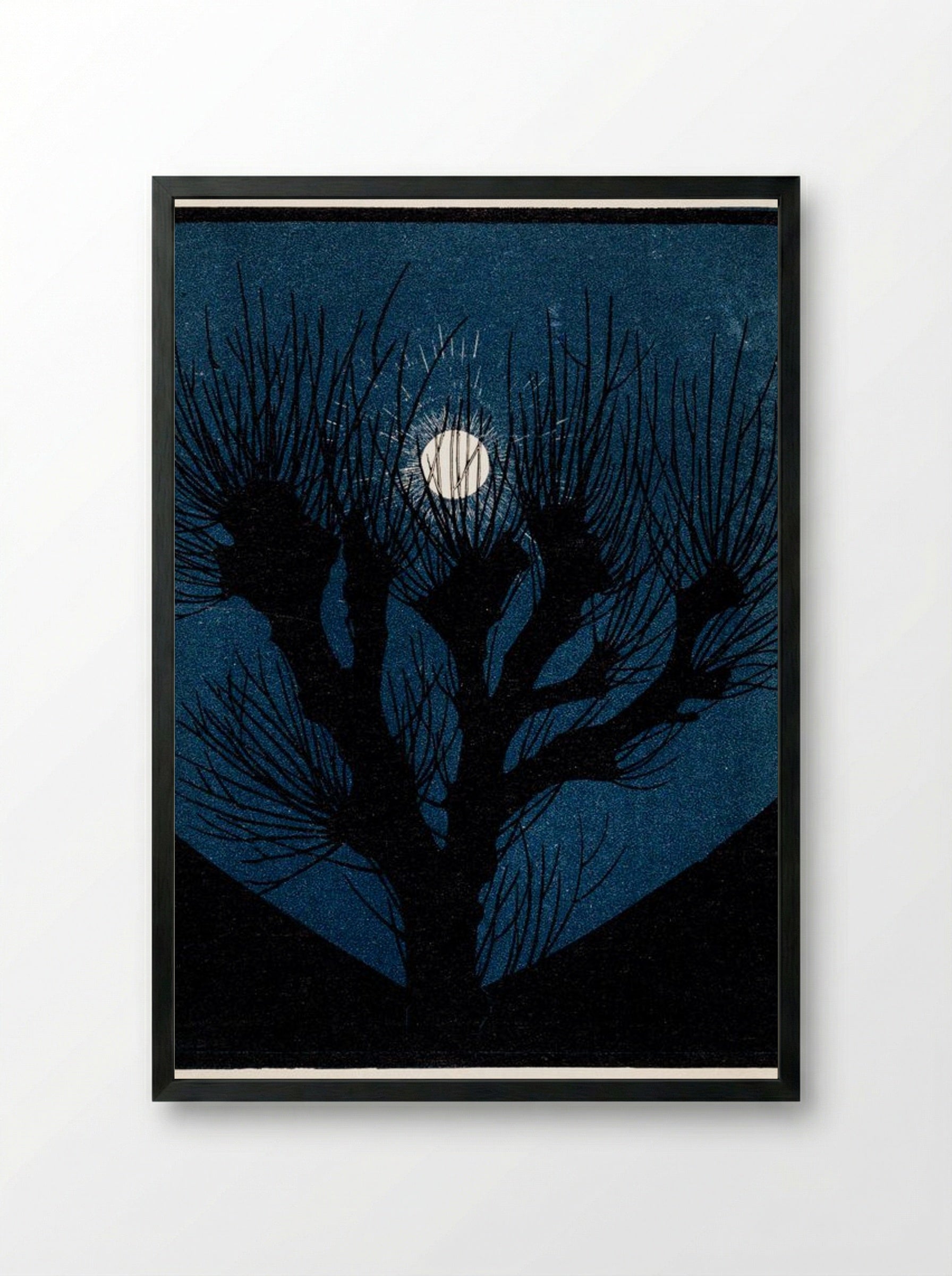 Moon Light - Julie de Graag - Framed Print Black