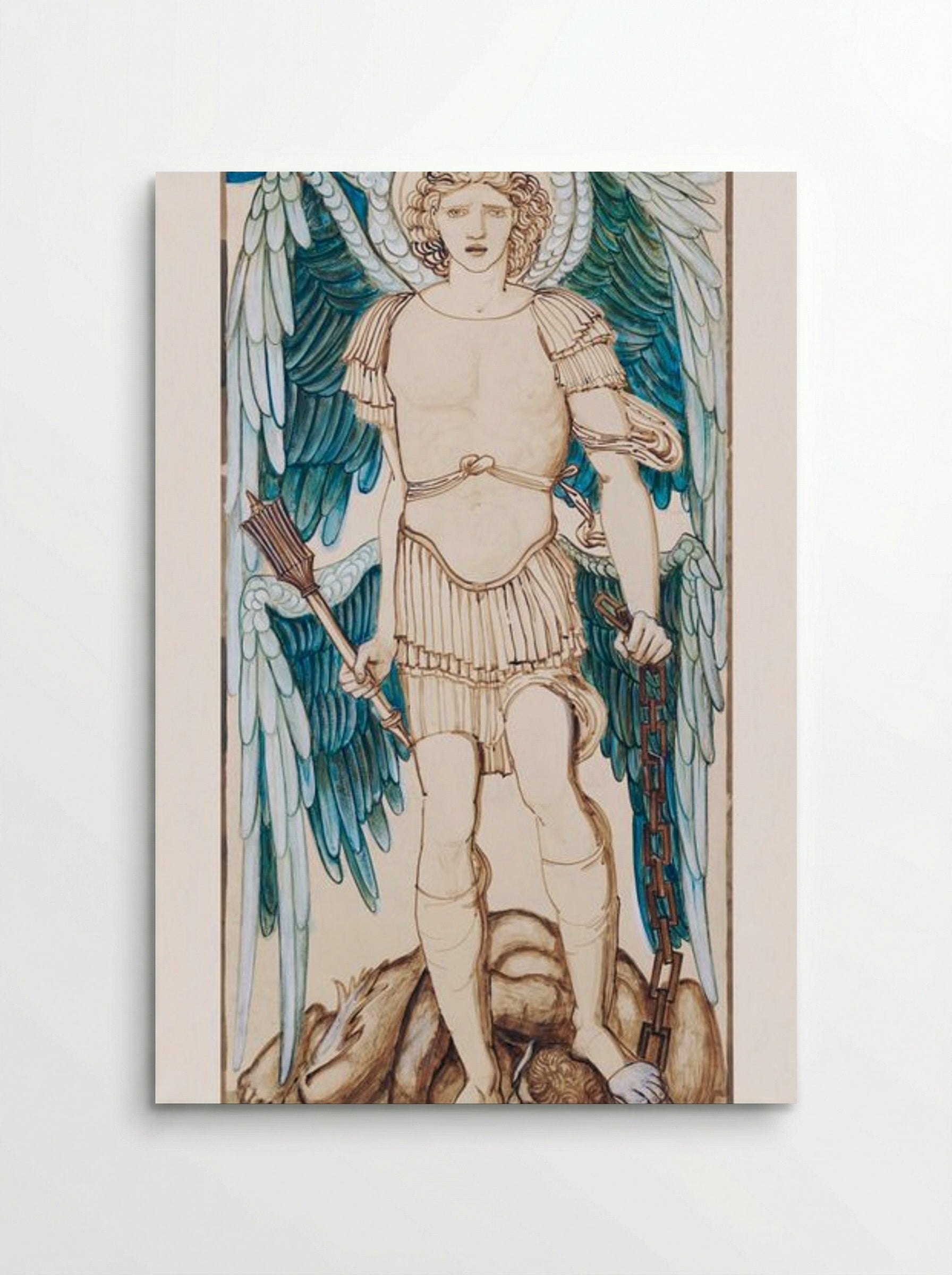 The Angels of the Hierarchy - Principates - Edward Burne-Jones - Poster