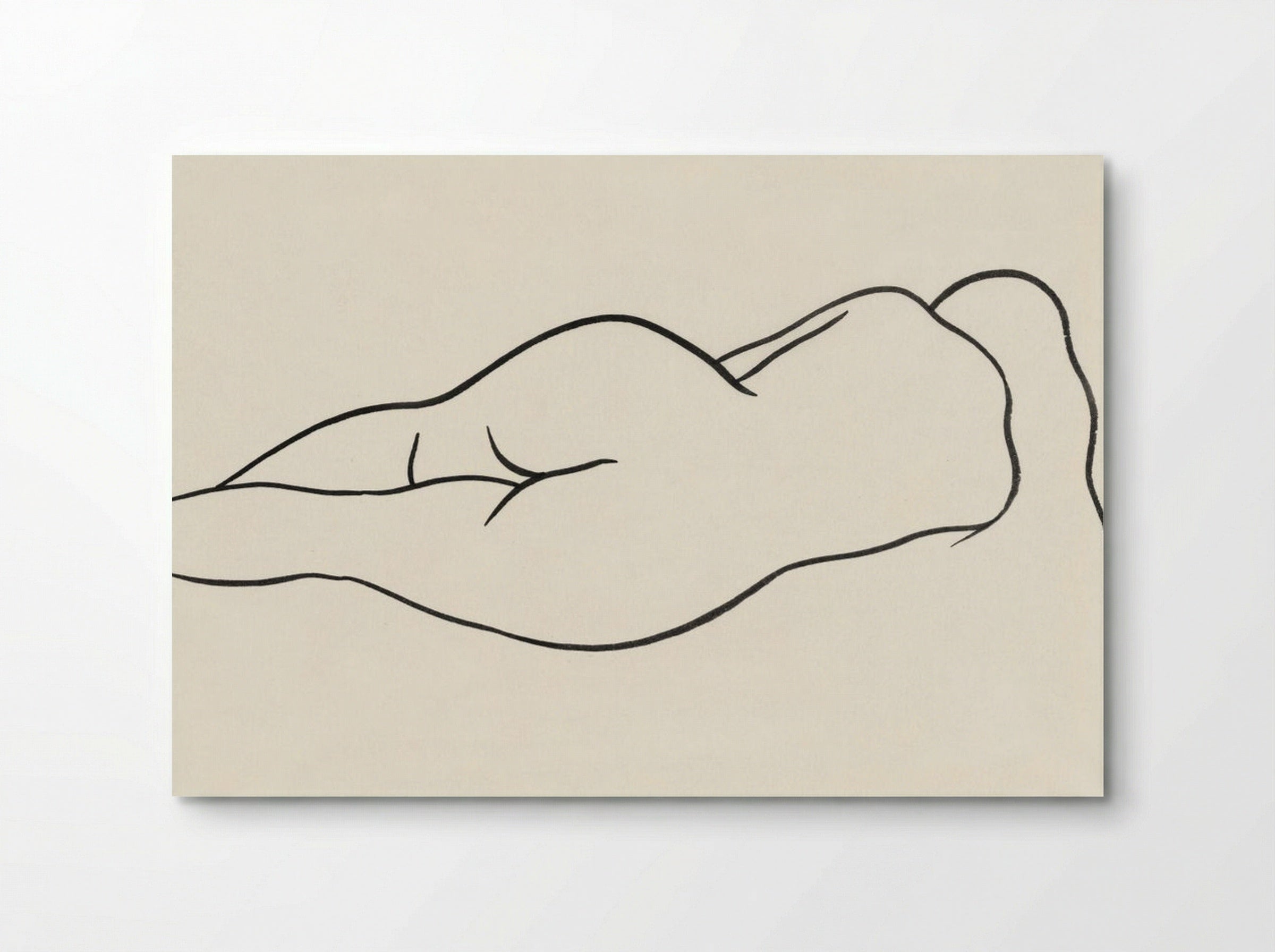 Reclining Nude Woman - Ananda Kentish Coomaraswamy - Poster