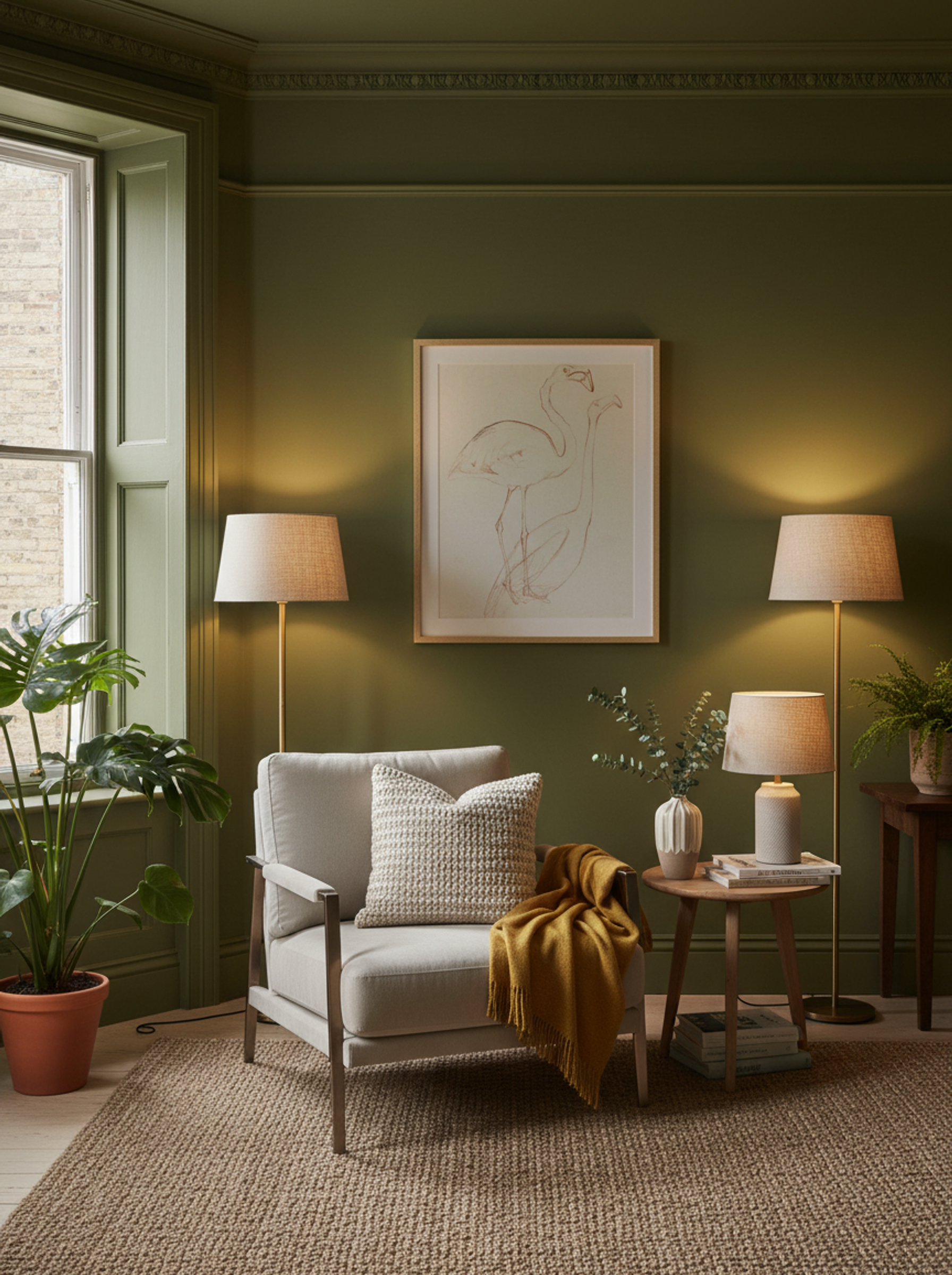 Two Studies of a Flamingo - Theo van Hoytema - Lifestyle