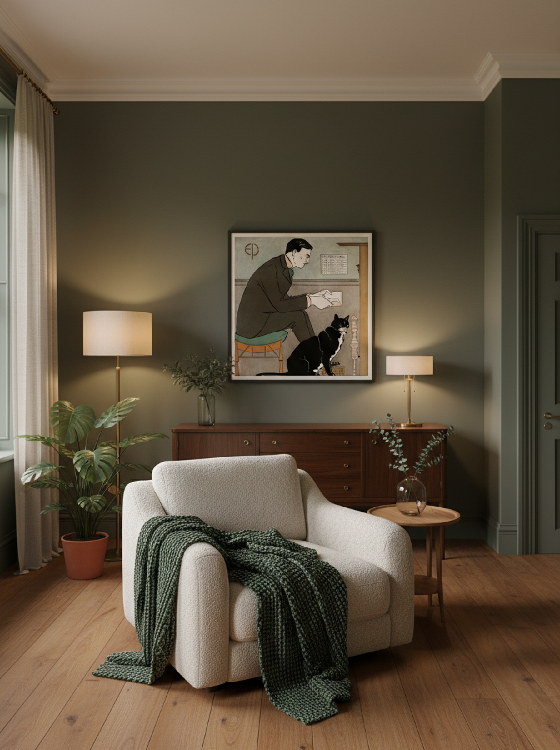 Self-Portrait - Edward Penfield - Lifestyle