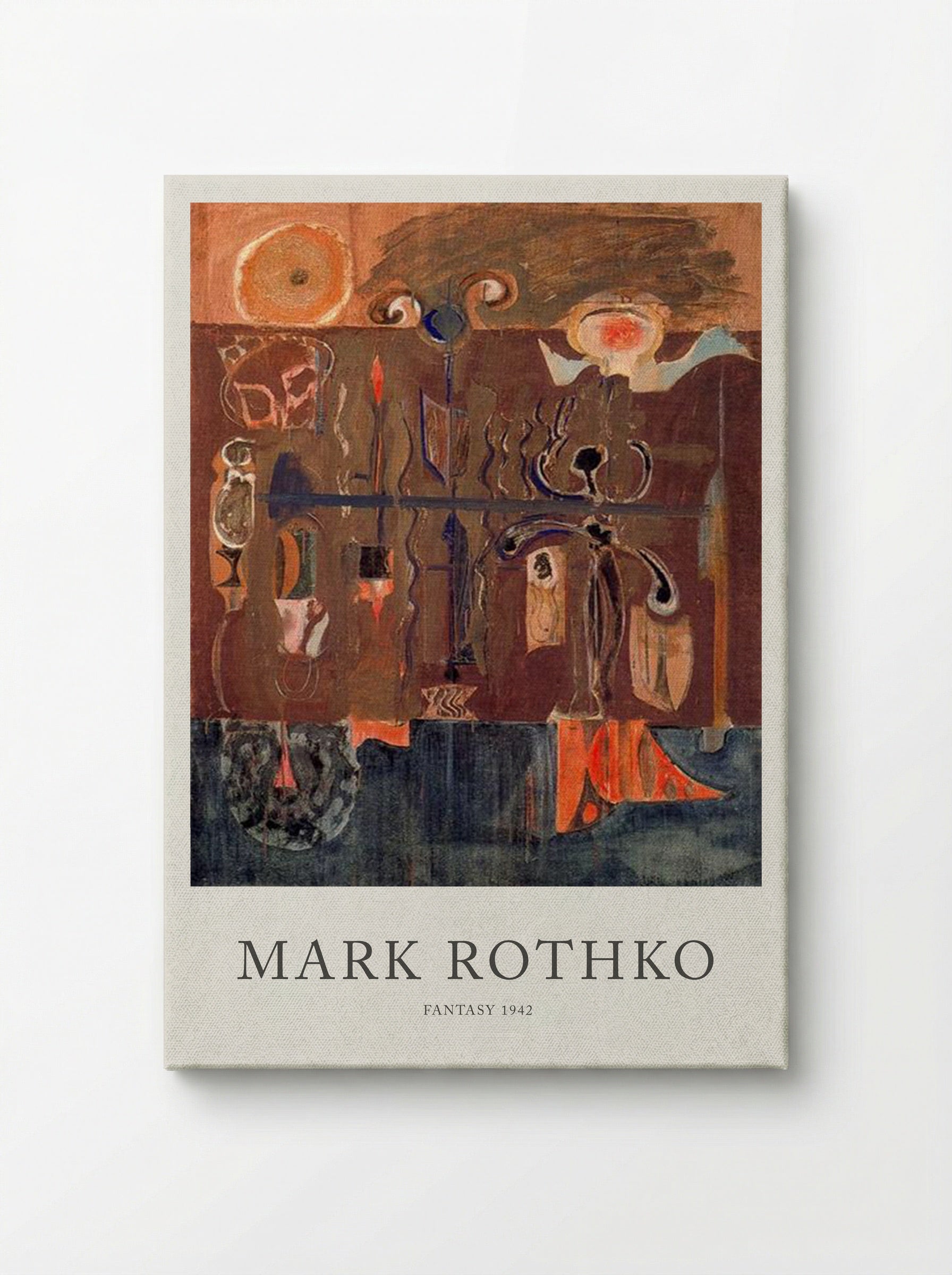 Fantasy - Mark Rothko - Canvas