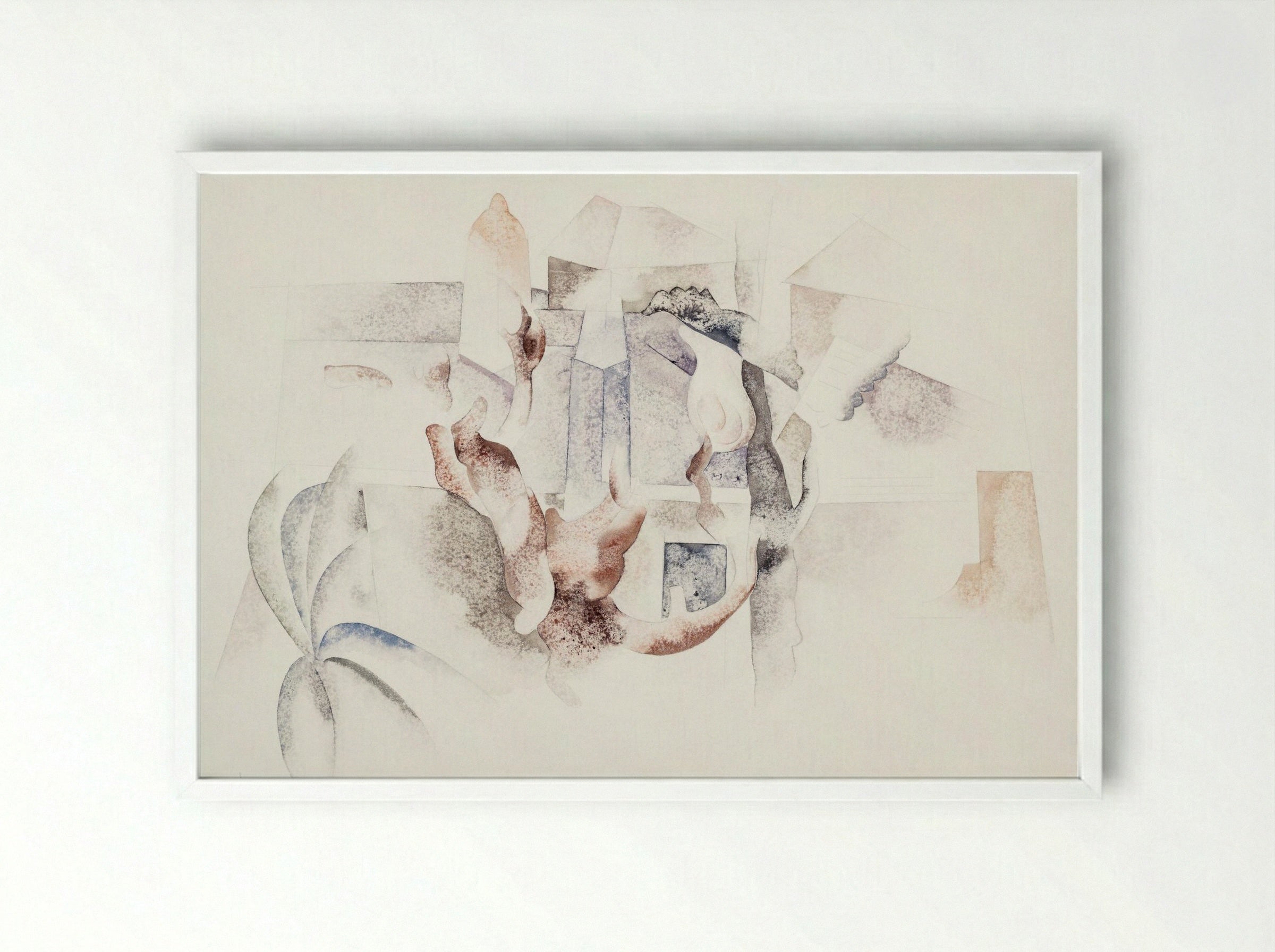 Bermuda Landscape No. 2 - Charles Demuth - Framed Print White