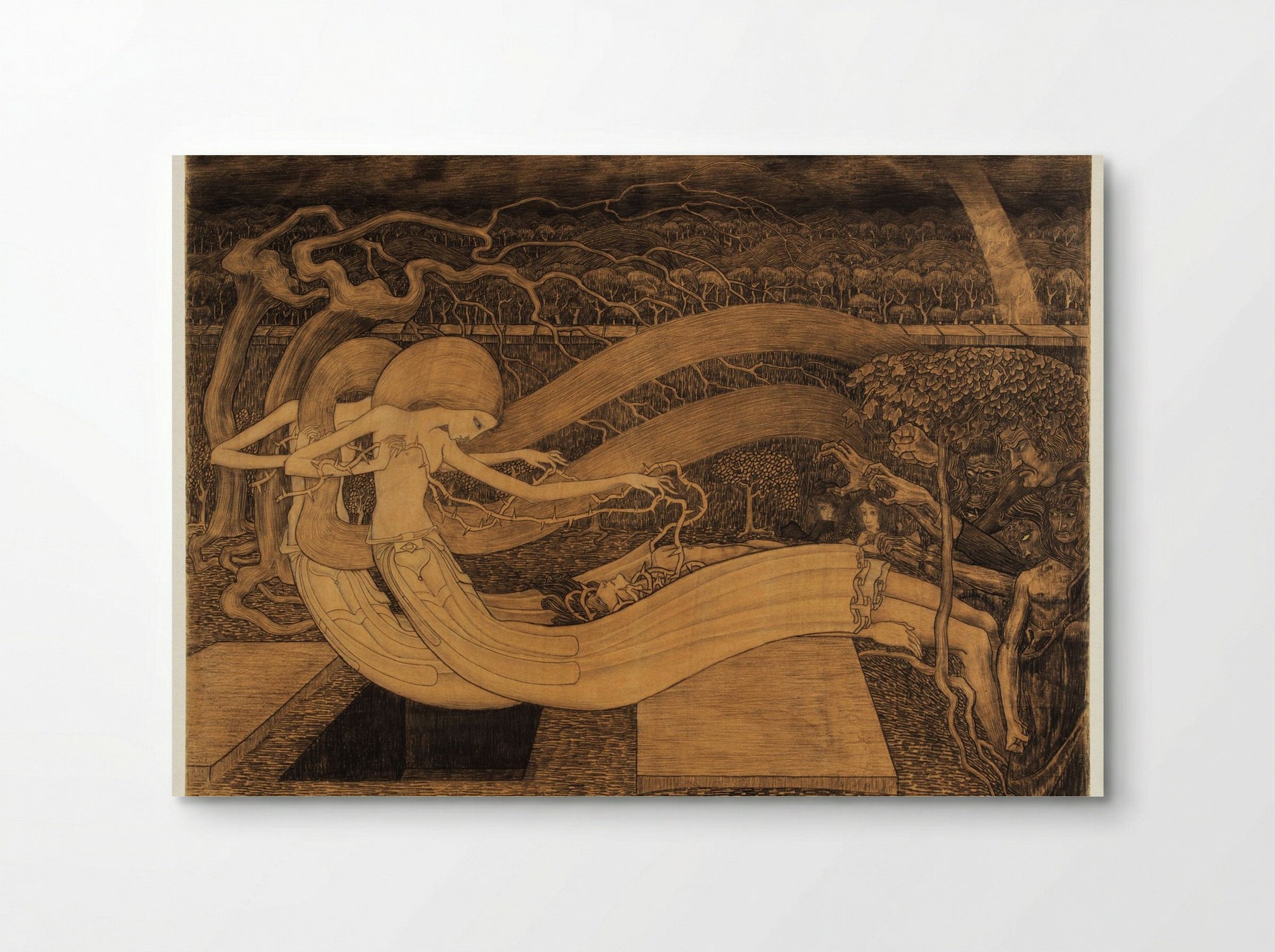 O Grave, Where is Thy Victory? - Jan Toorop - Poster