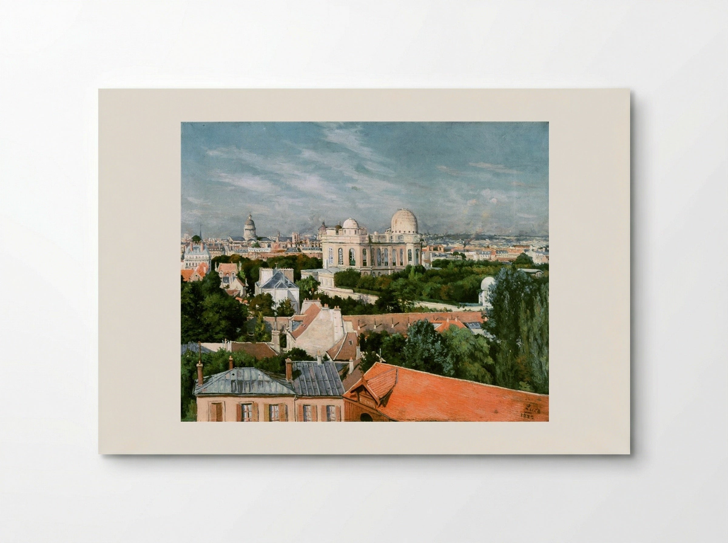 View Of The Observatory District - Maximilien Luce - Poster