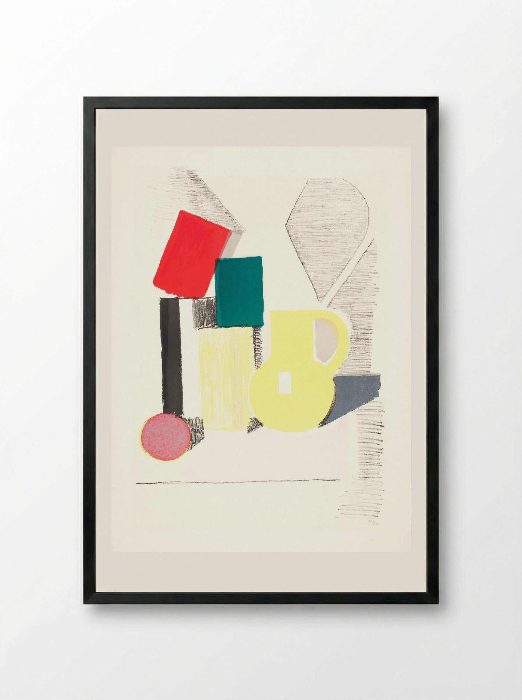 Setup - Vilhelm Lundstrøm - Framed Print Black