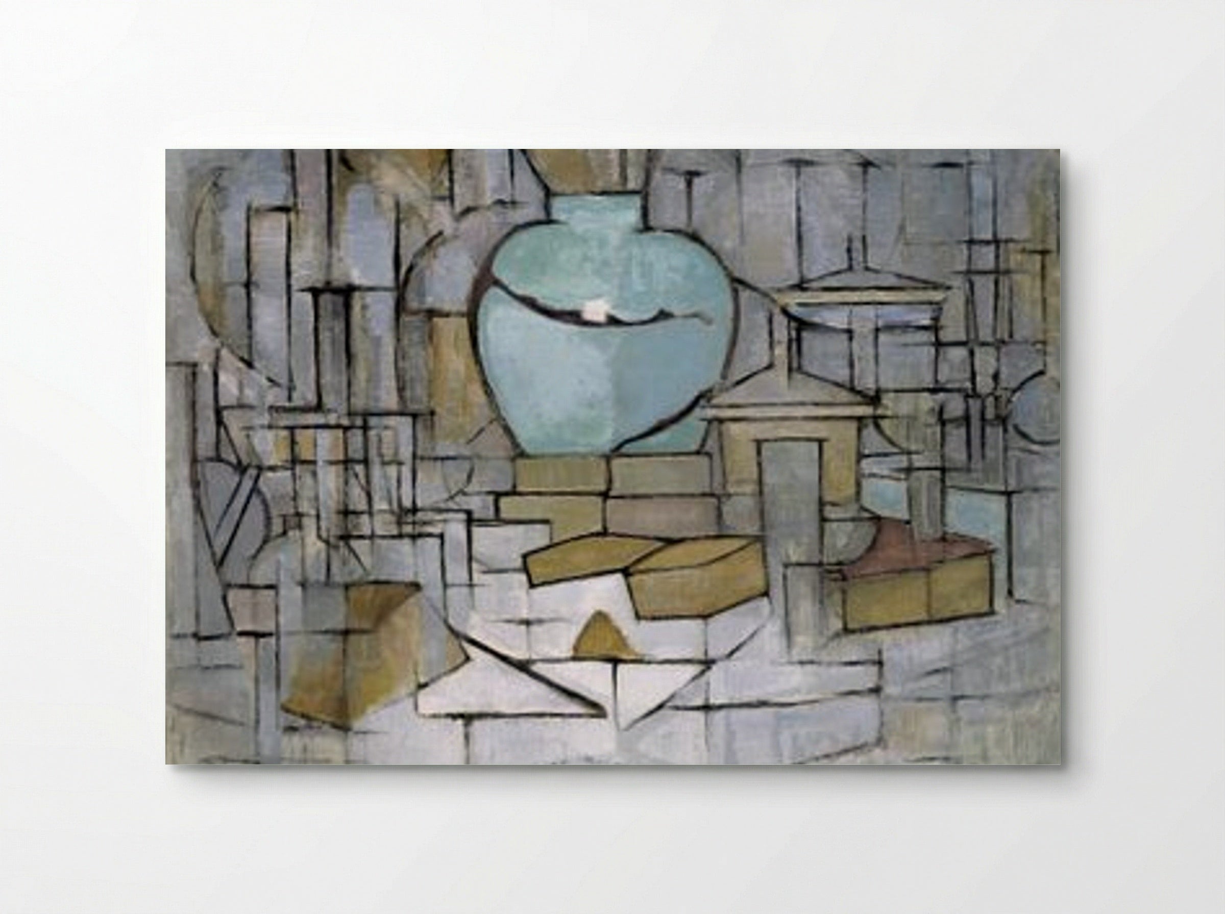 Still Life with Ginger Pot II - Piet Mondrian - Poster