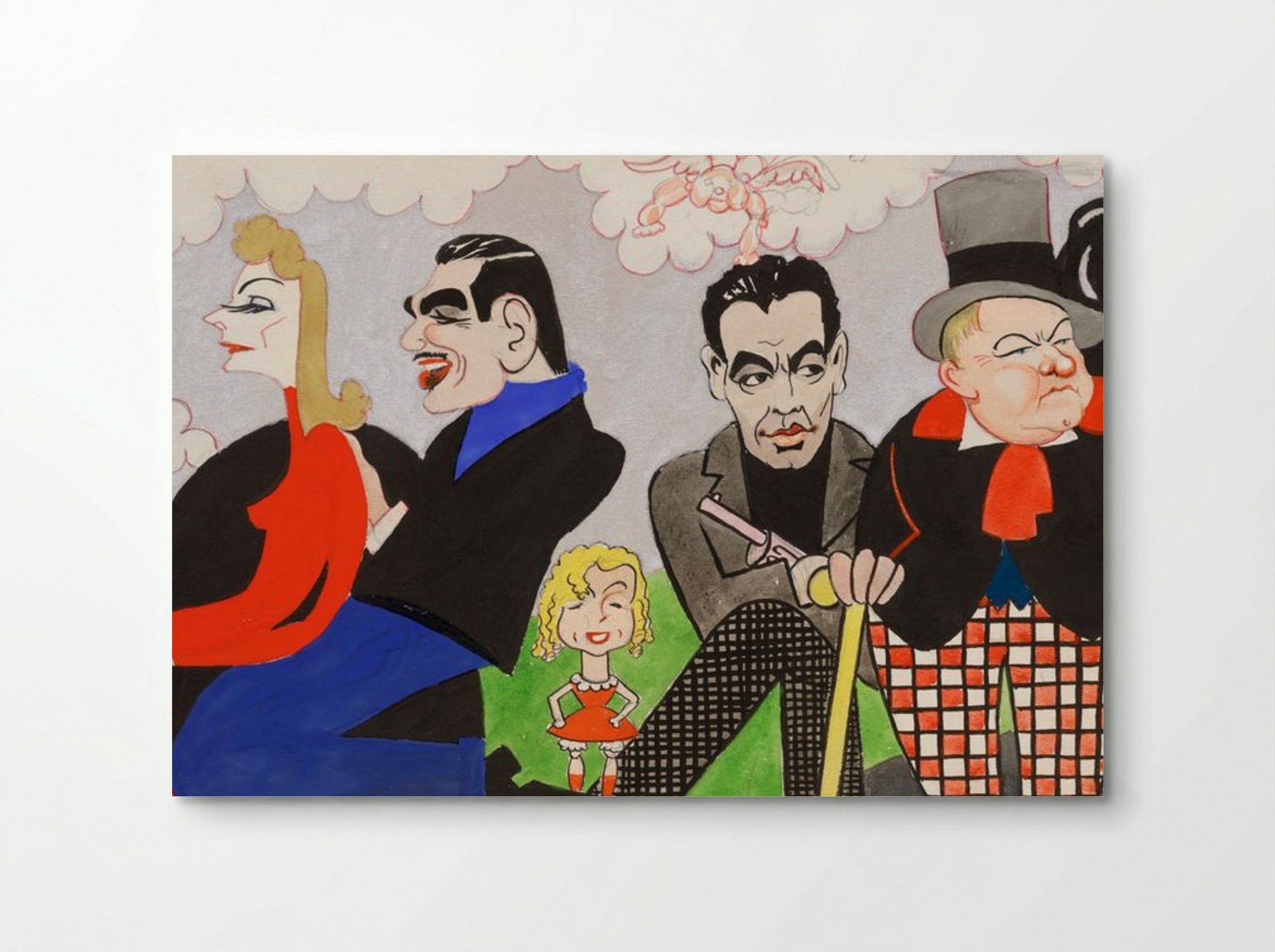 Mural Study 4 - John Decker - Poster