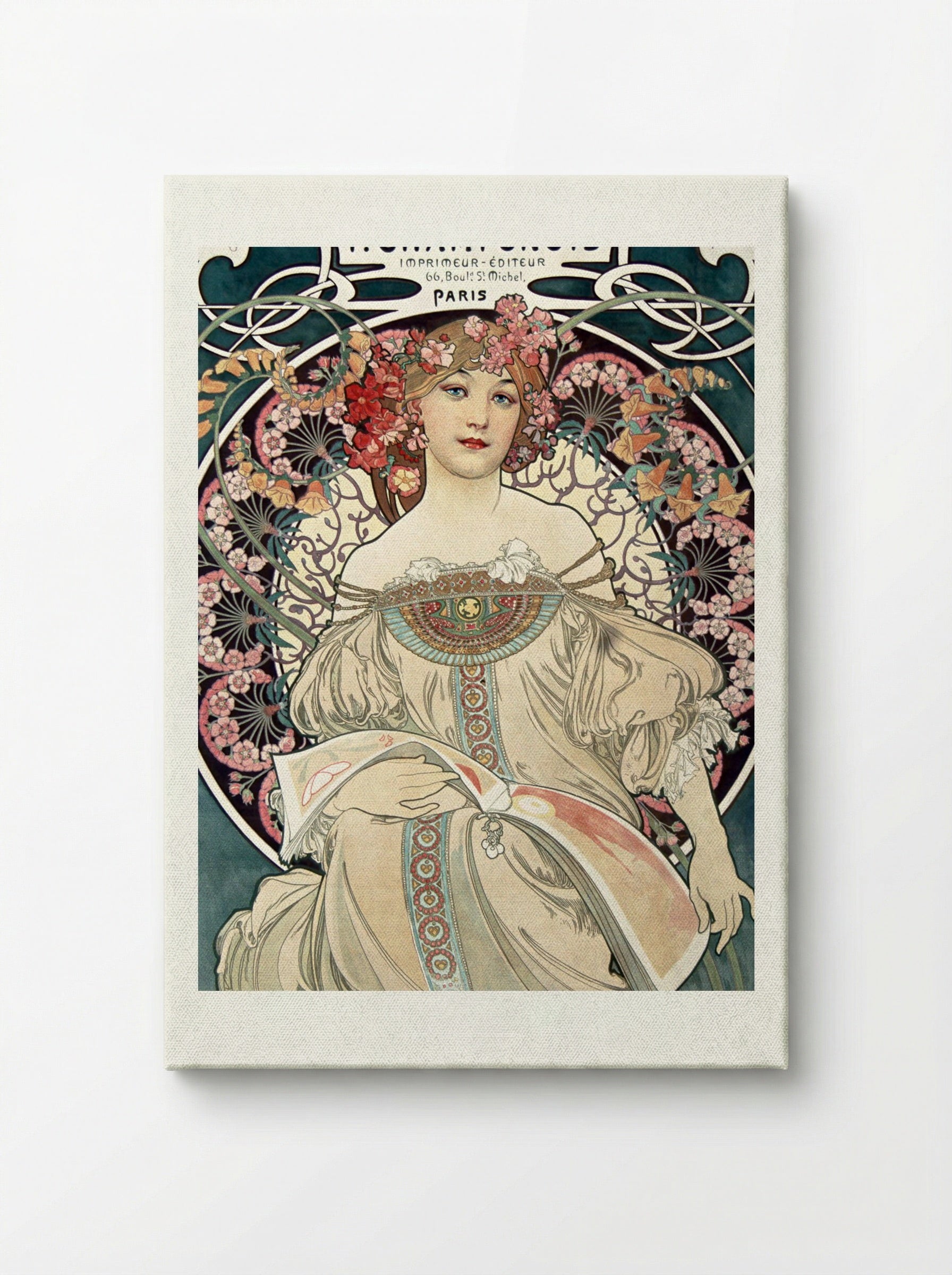 F. Champenois Imprimeur-Éditeur - Alphonse Mucha - Canvas
