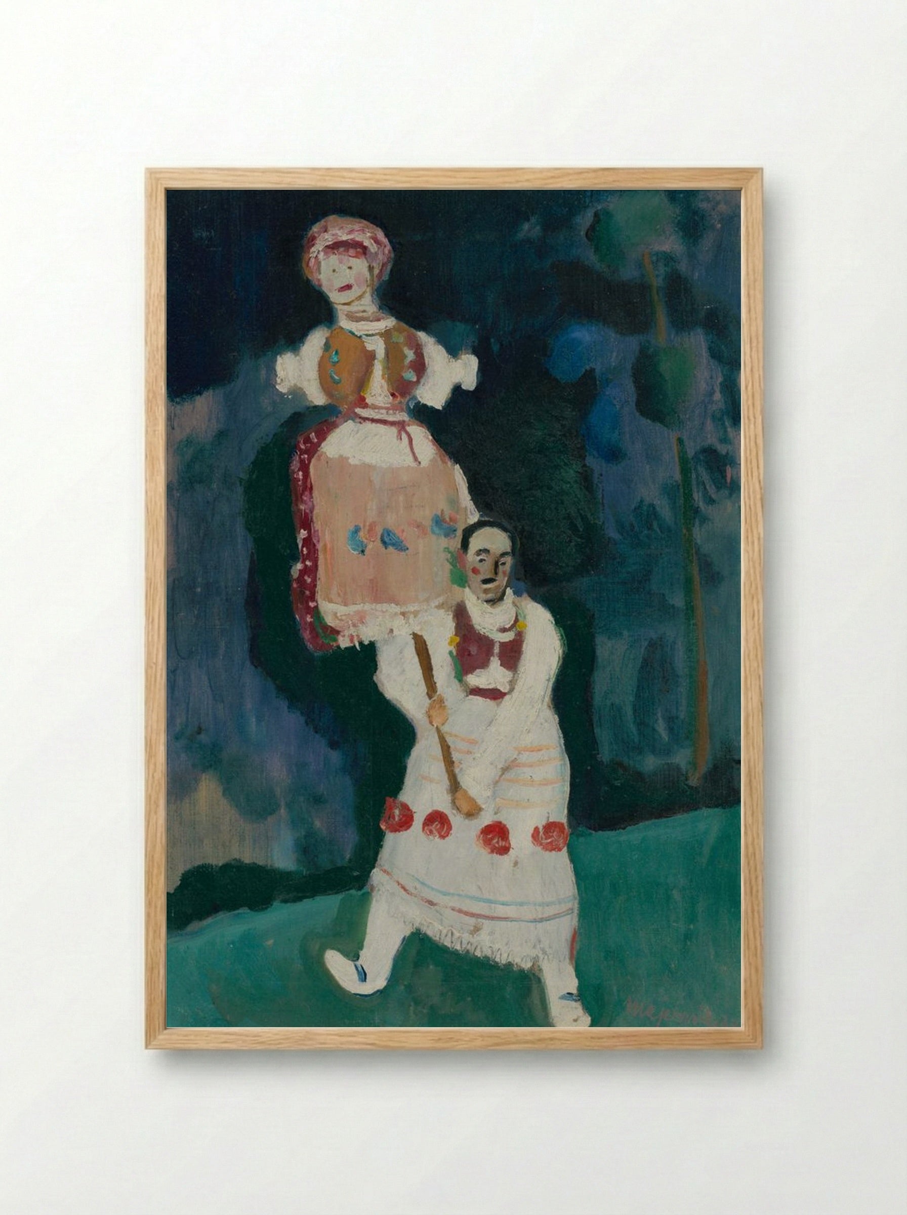 Morena - Cyprián Majerník - Framed Print Wood