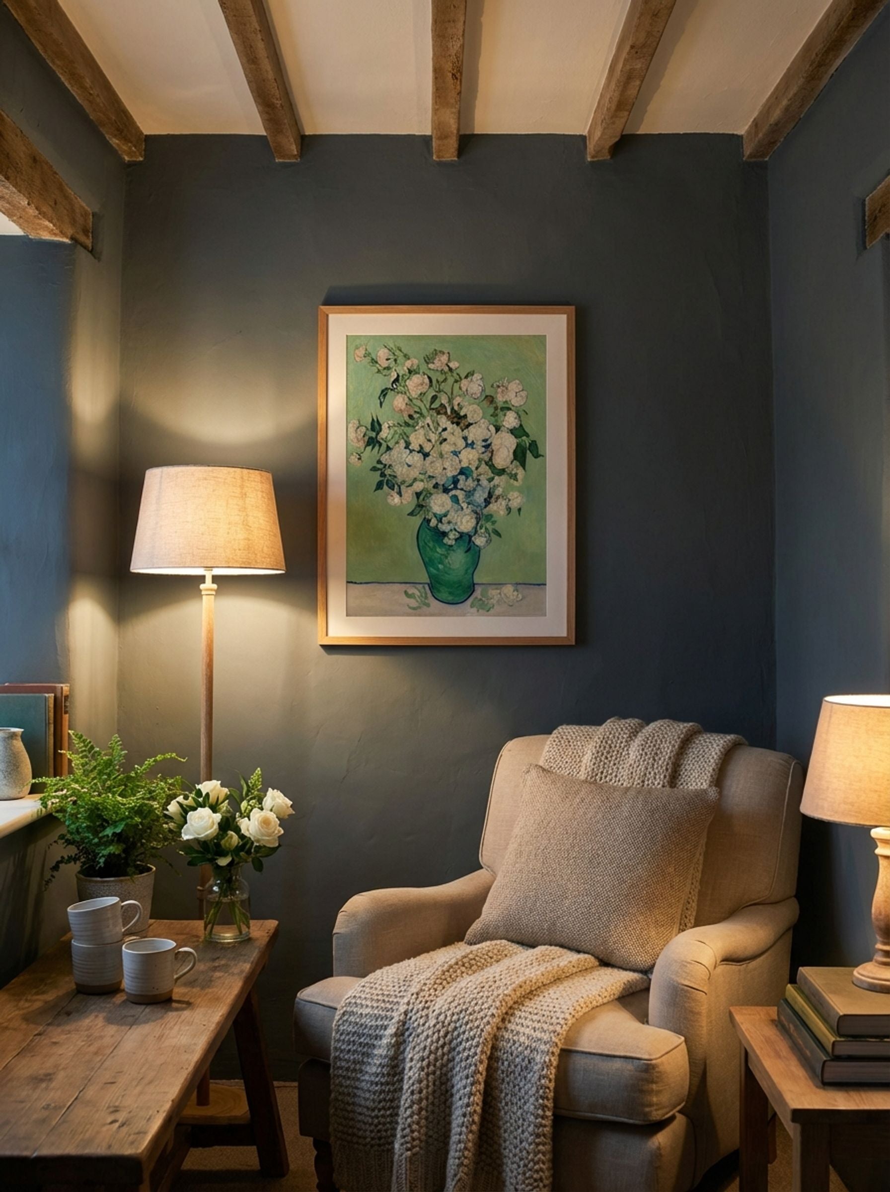 A Vase of Roses - Vincent van Gogh - Lifestyle