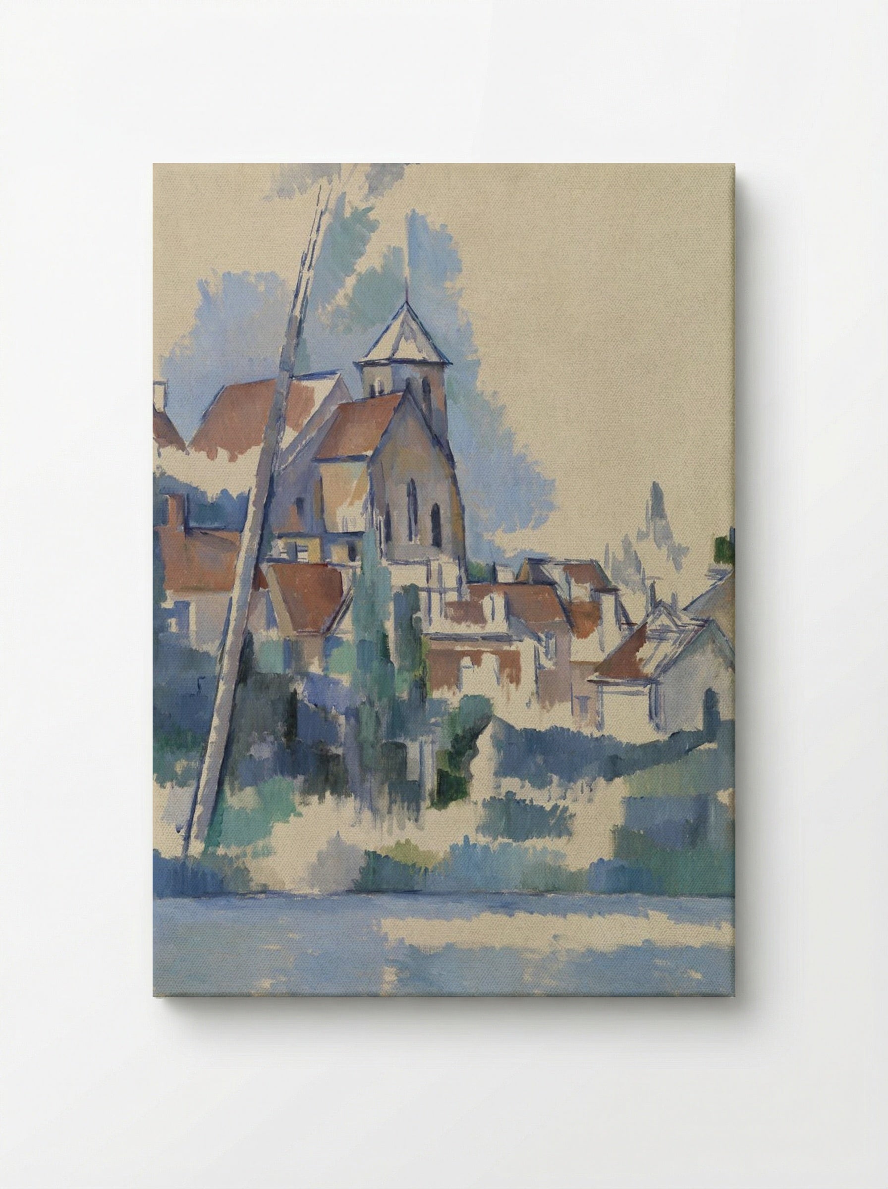 The Church at Montigny-sur-Loing - Paul Cézanne - Canvas