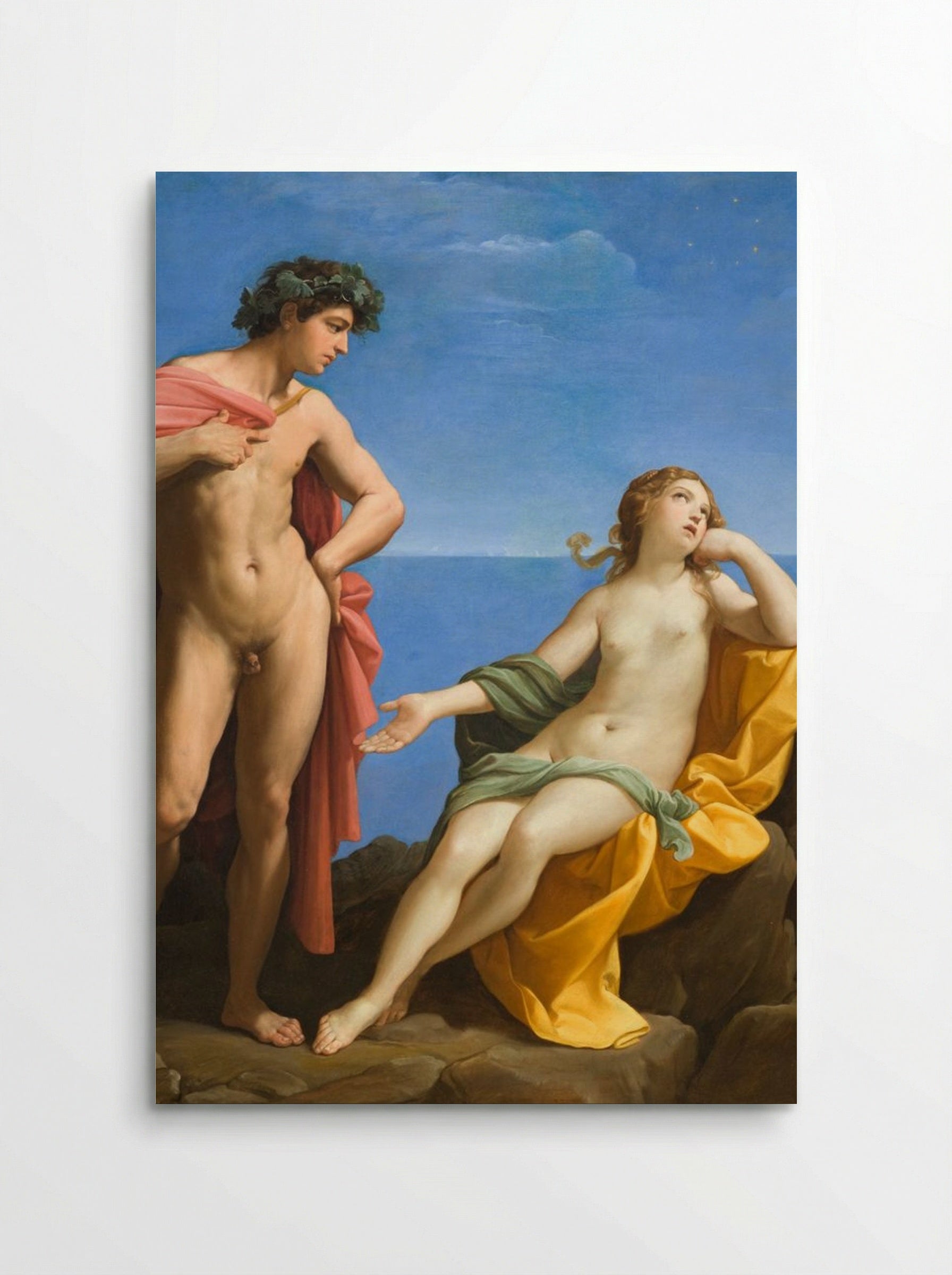 Bacchus and Ariadne - Guido Reni - Poster